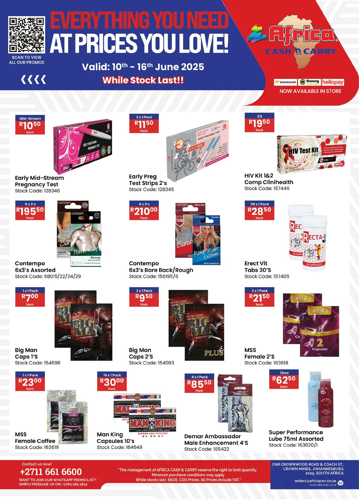 Special Africa Cash&Carry 10.06.2025 - 16.06.2025