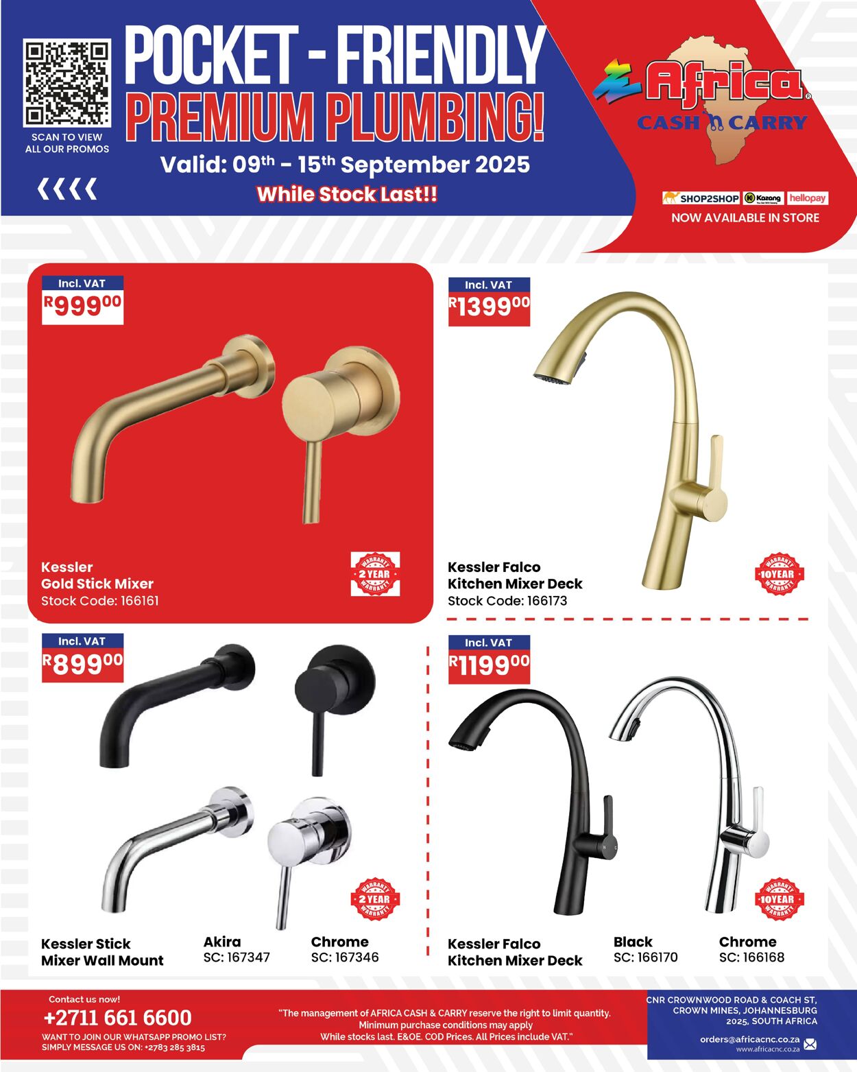 Special Africa Cash&Carry 09.09.2025 - 15.09.2025