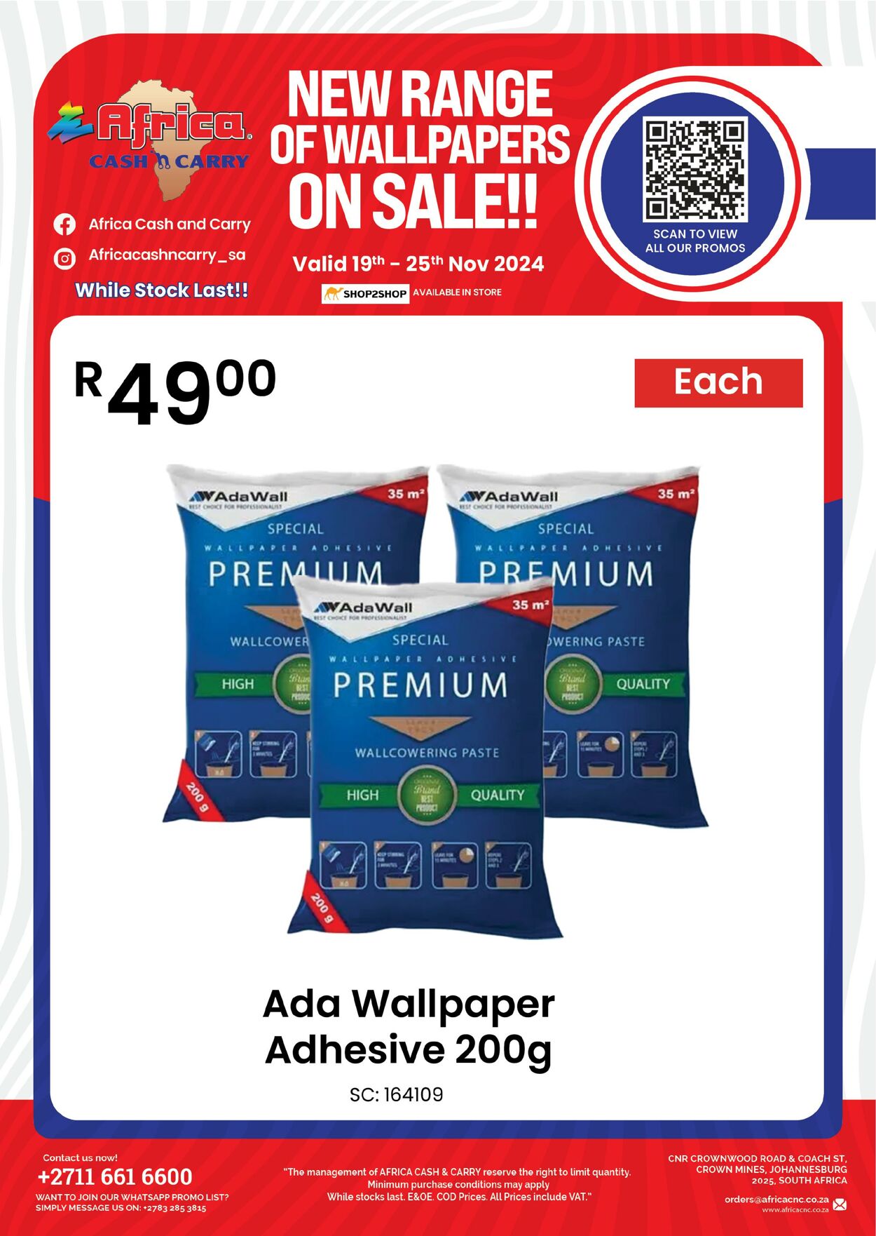 Special Africa Cash&Carry 19.11.2024 - 25.11.2024