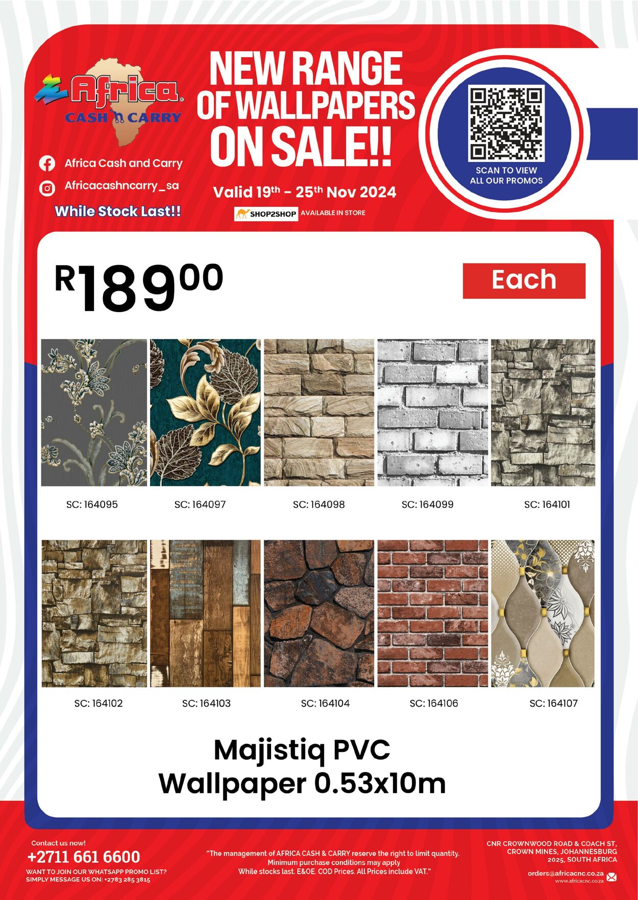 Special Africa Cash&Carry 19.11.2024 - 25.11.2024