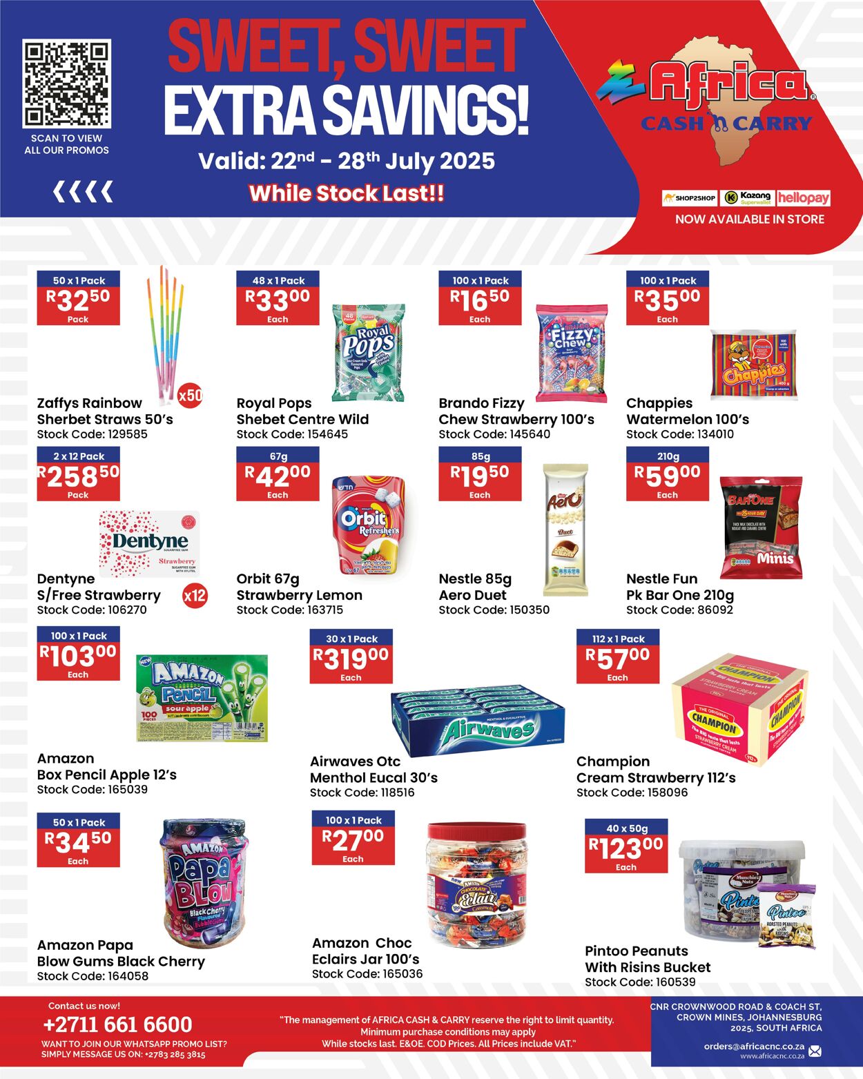 Special Africa Cash&Carry 22.07.2025 - 28.07.2025