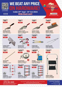 Special Africa Cash&Carry 26.09.2024 - 02.10.2024