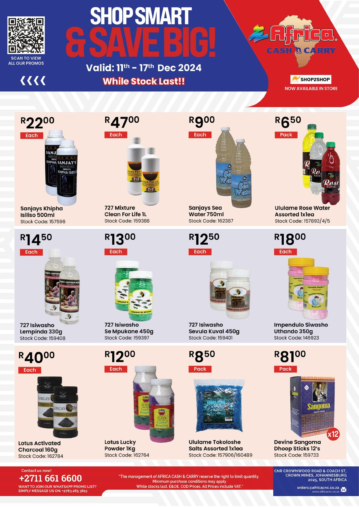 Special Africa Cash&Carry 11.12.2024 - 17.12.2024