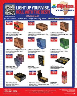 Special Africa Cash&Carry 30.07.2025 - 05.08.2025