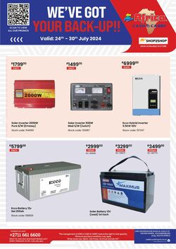 Special Africa Cash&Carry 17.04.2023 - 31.07.2023