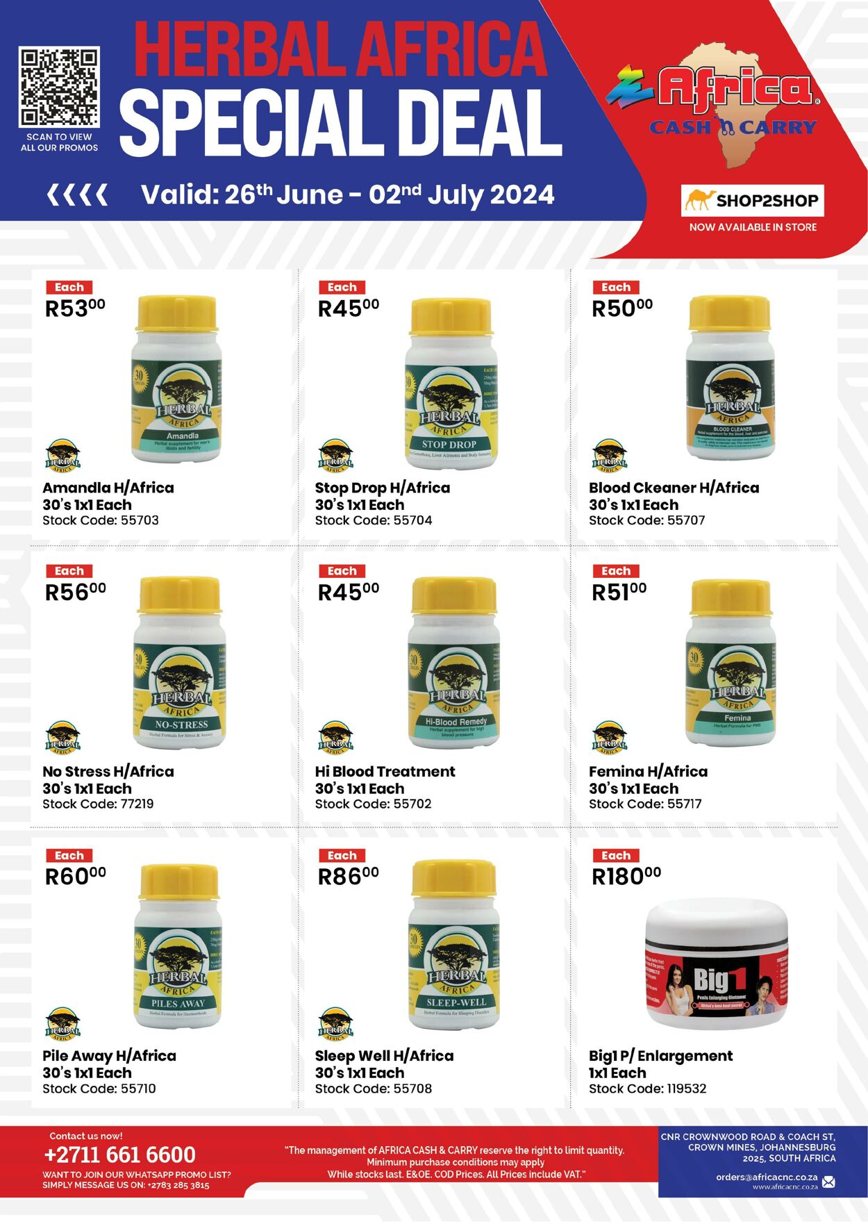 Special Africa Cash&Carry 26.06.2024 - 02.07.2024