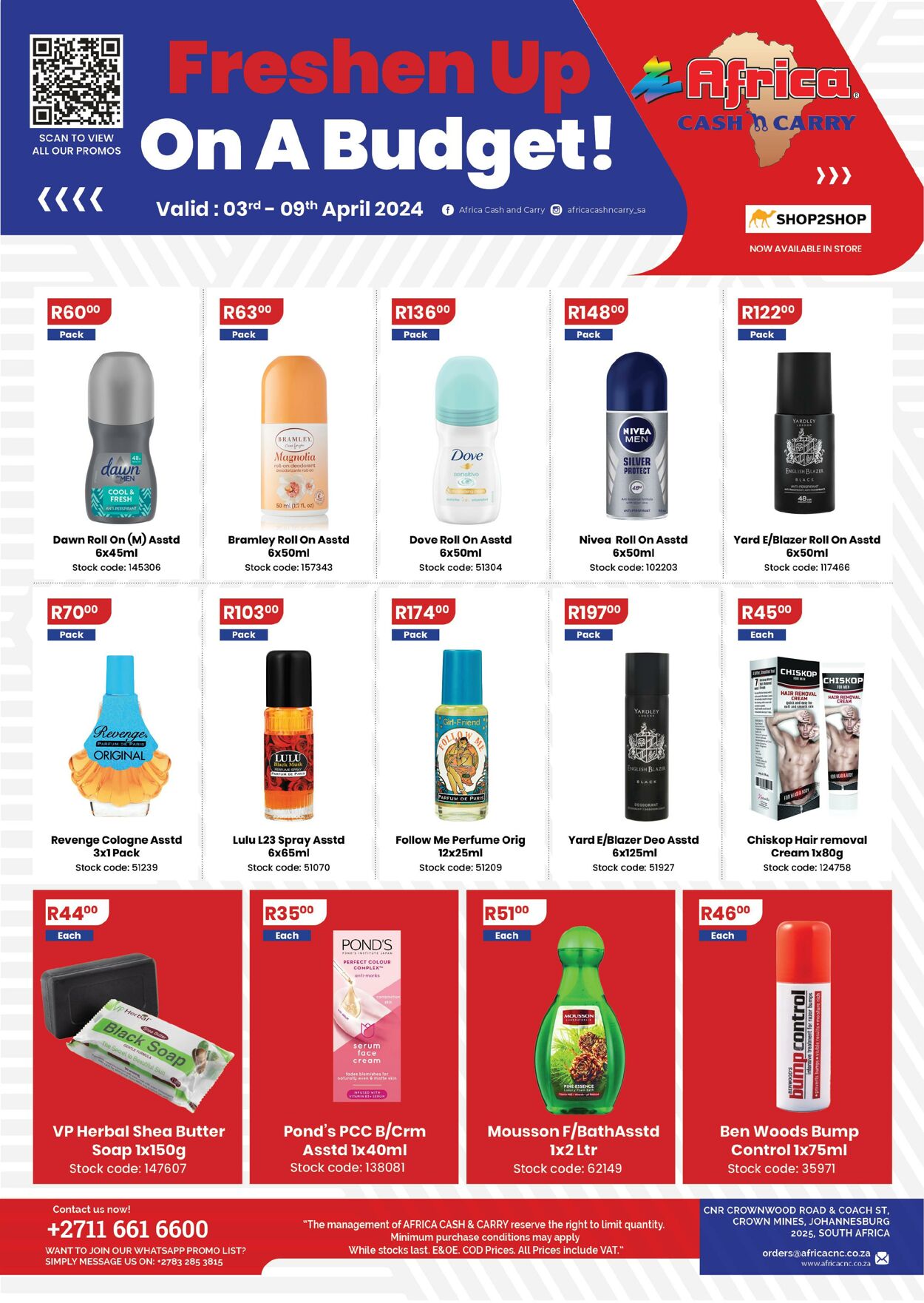 Special Africa Cash&Carry 03.04.2024 - 09.04.2024