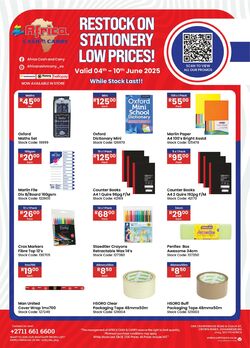 Special Africa Cash&Carry 04.06.2025 - 10.06.2025