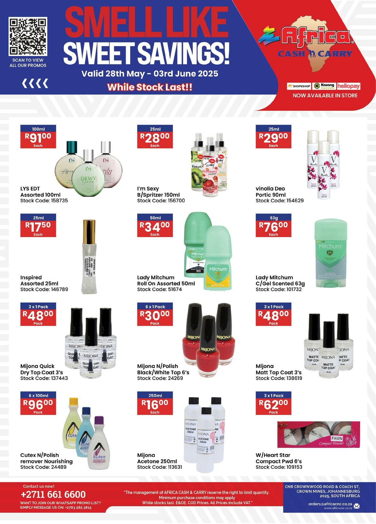 Special Africa Cash&Carry 28.05.2025 - 03.06.2025