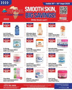 Special Africa Cash&Carry 10.09.2025 - 16.09.2025