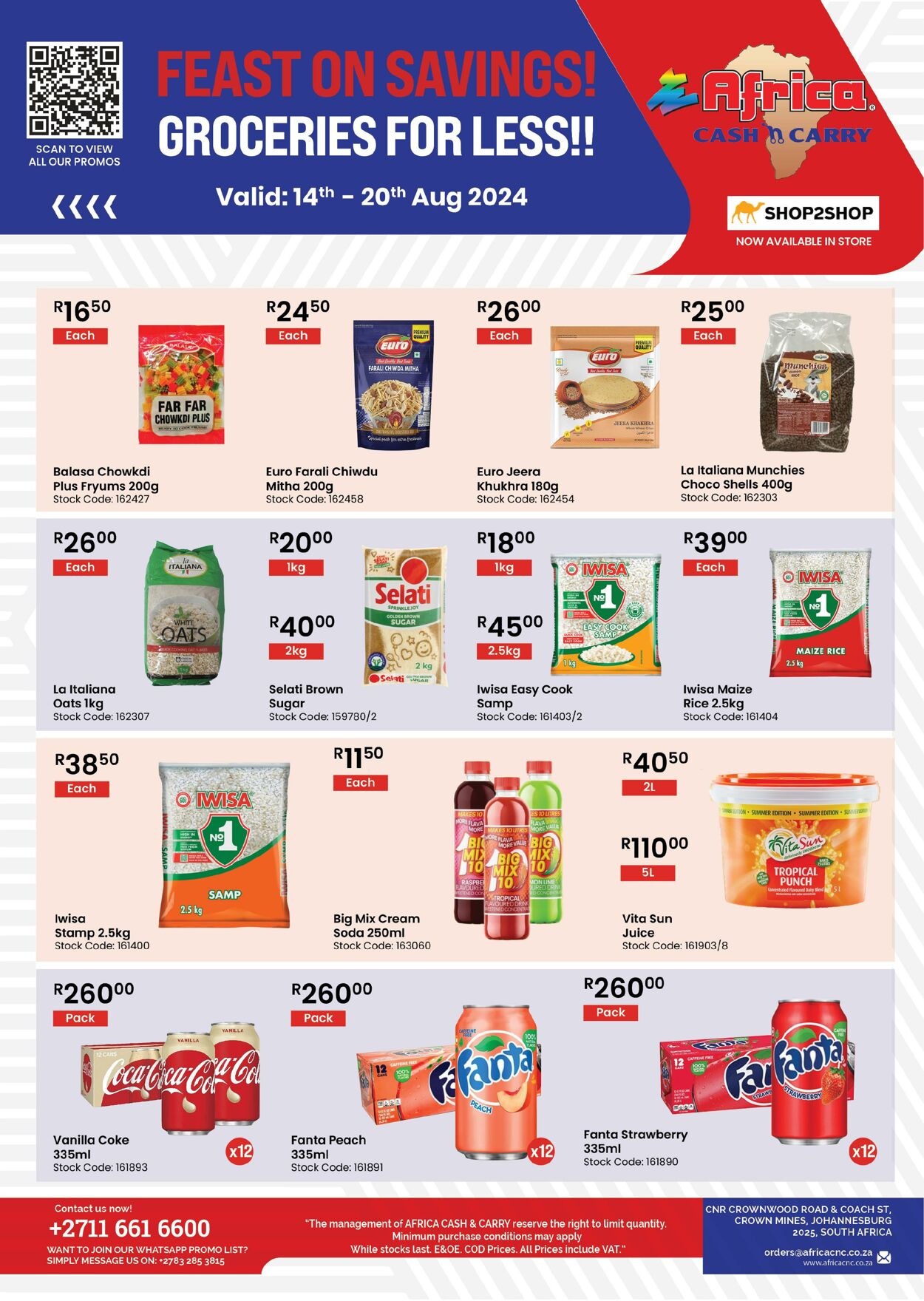 Special Africa Cash&Carry 14.08.2024 - 20.08.2024