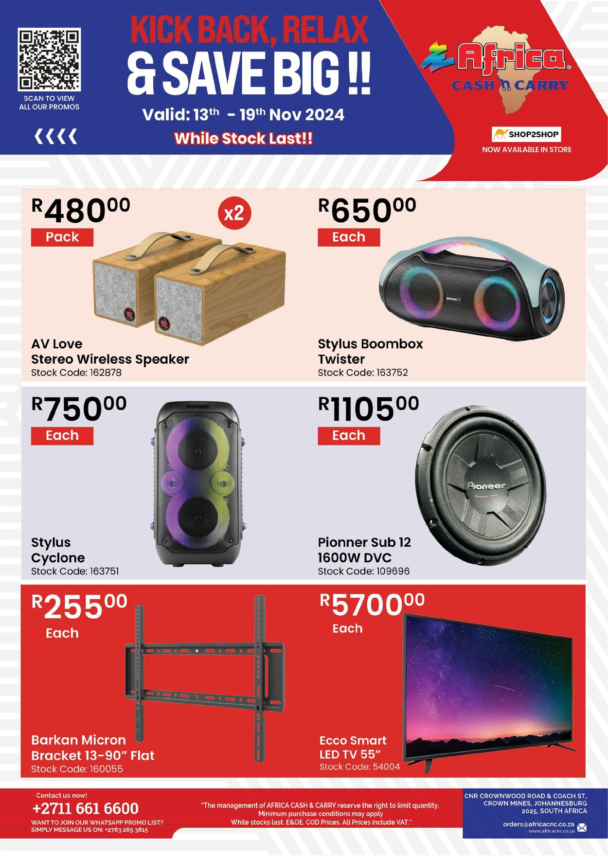 Special Africa Cash&Carry 13.11.2024 - 19.11.2024