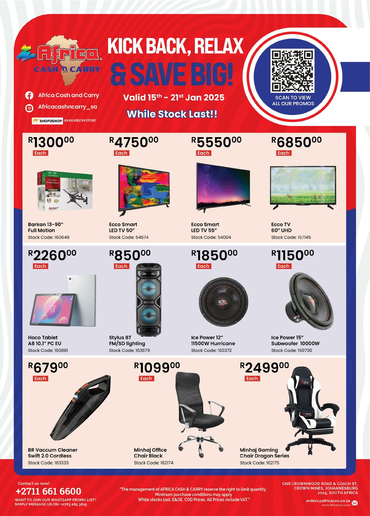 Special Africa Cash&Carry 15.01.2025 - 21.01.2025