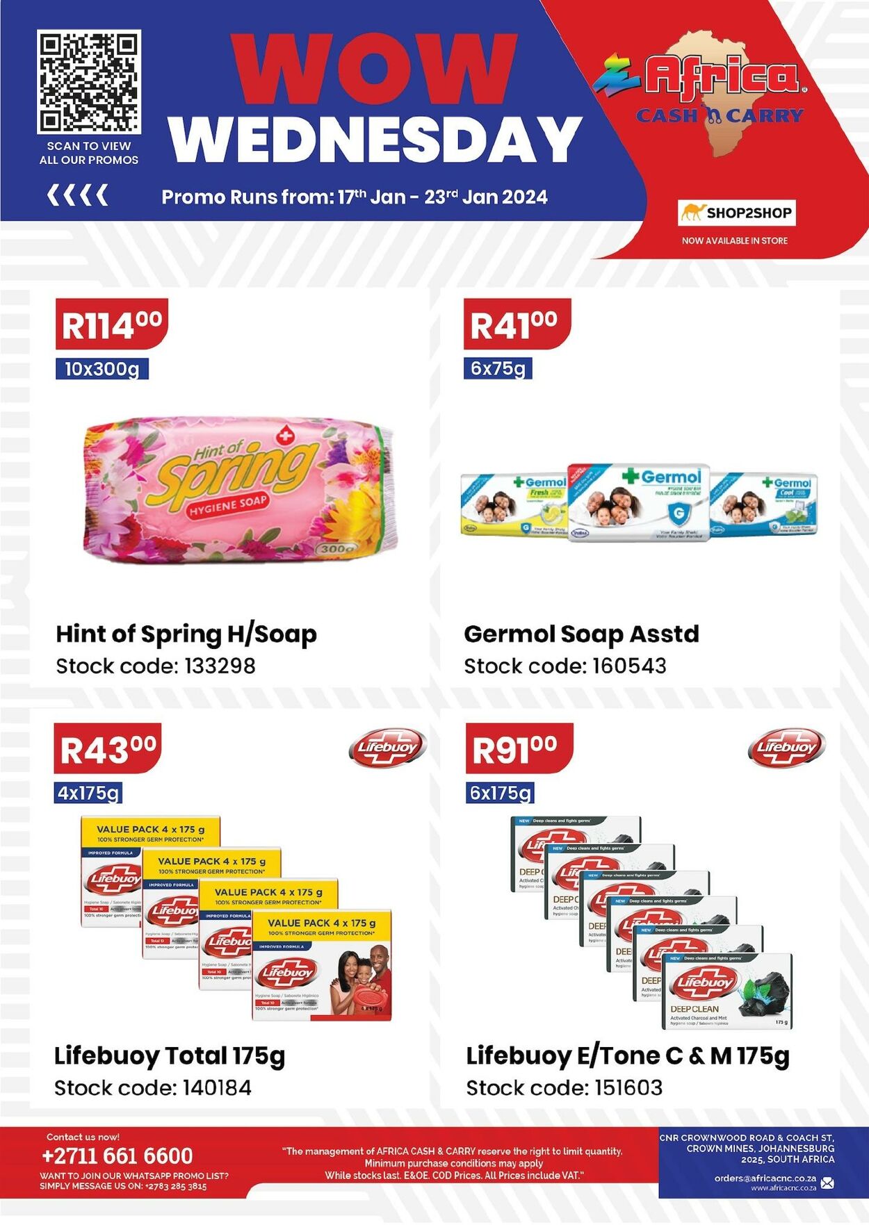 Special Africa Cash&Carry 17.01.2024 - 23.01.2024