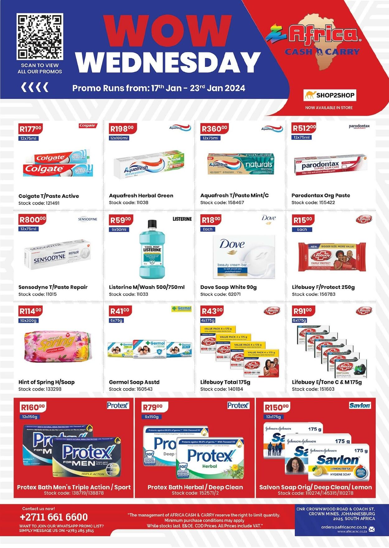 Special Africa Cash&Carry 17.01.2024 - 23.01.2024