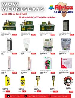 Special Africa Cash&Carry 21.06.2023 - 27.06.2023