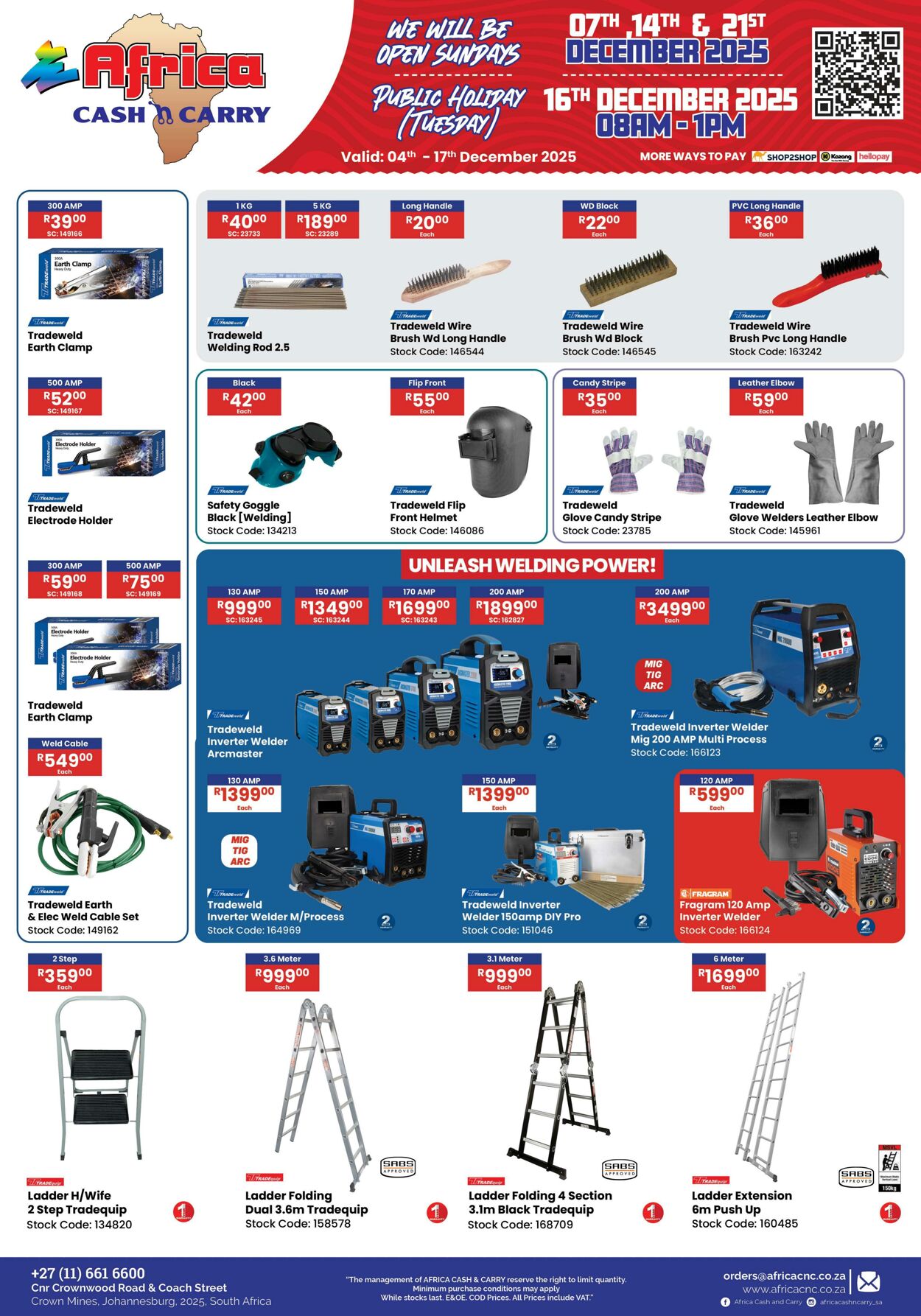 Special Africa Cash&Carry 04.12.2025 - 17.12.2025