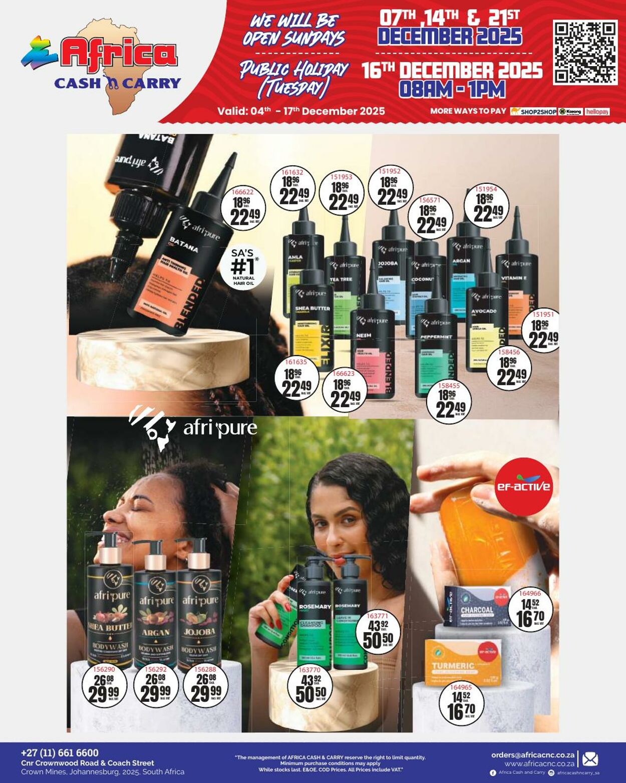 Special Africa Cash&Carry 04.12.2025 - 17.12.2025
