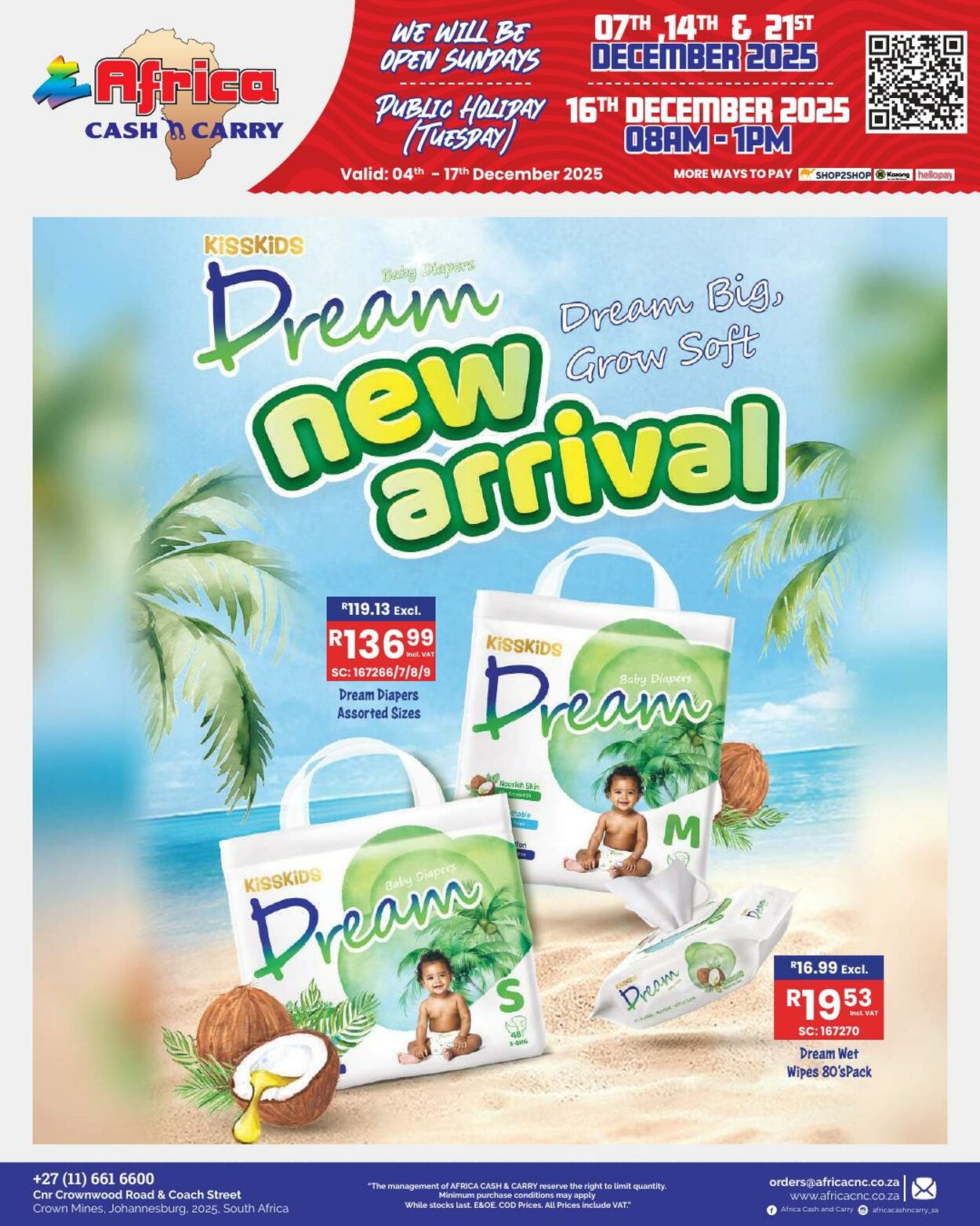Special Africa Cash&Carry 04.12.2025 - 17.12.2025