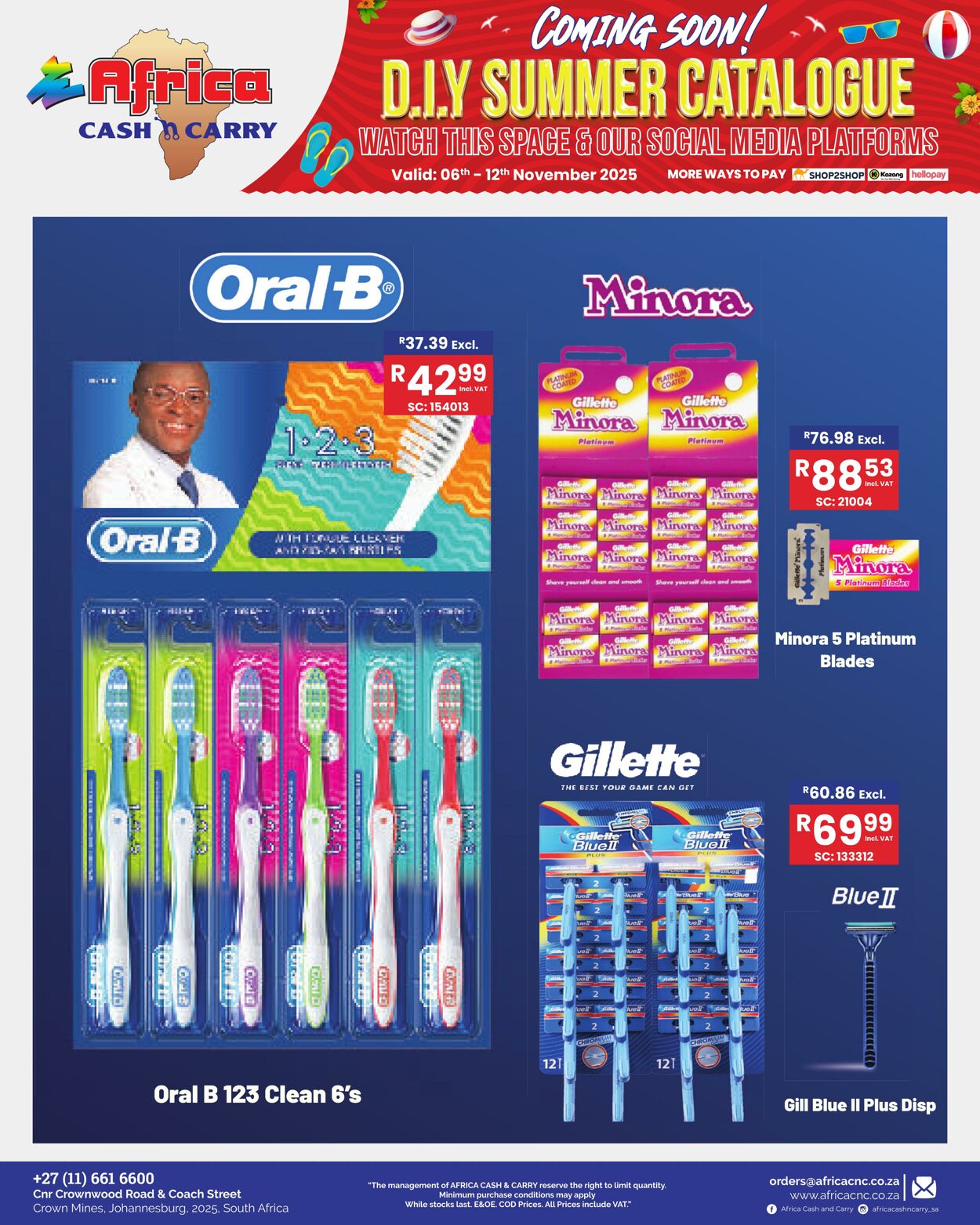 Special Africa Cash&Carry 06.11.2025 - 12.11.2025