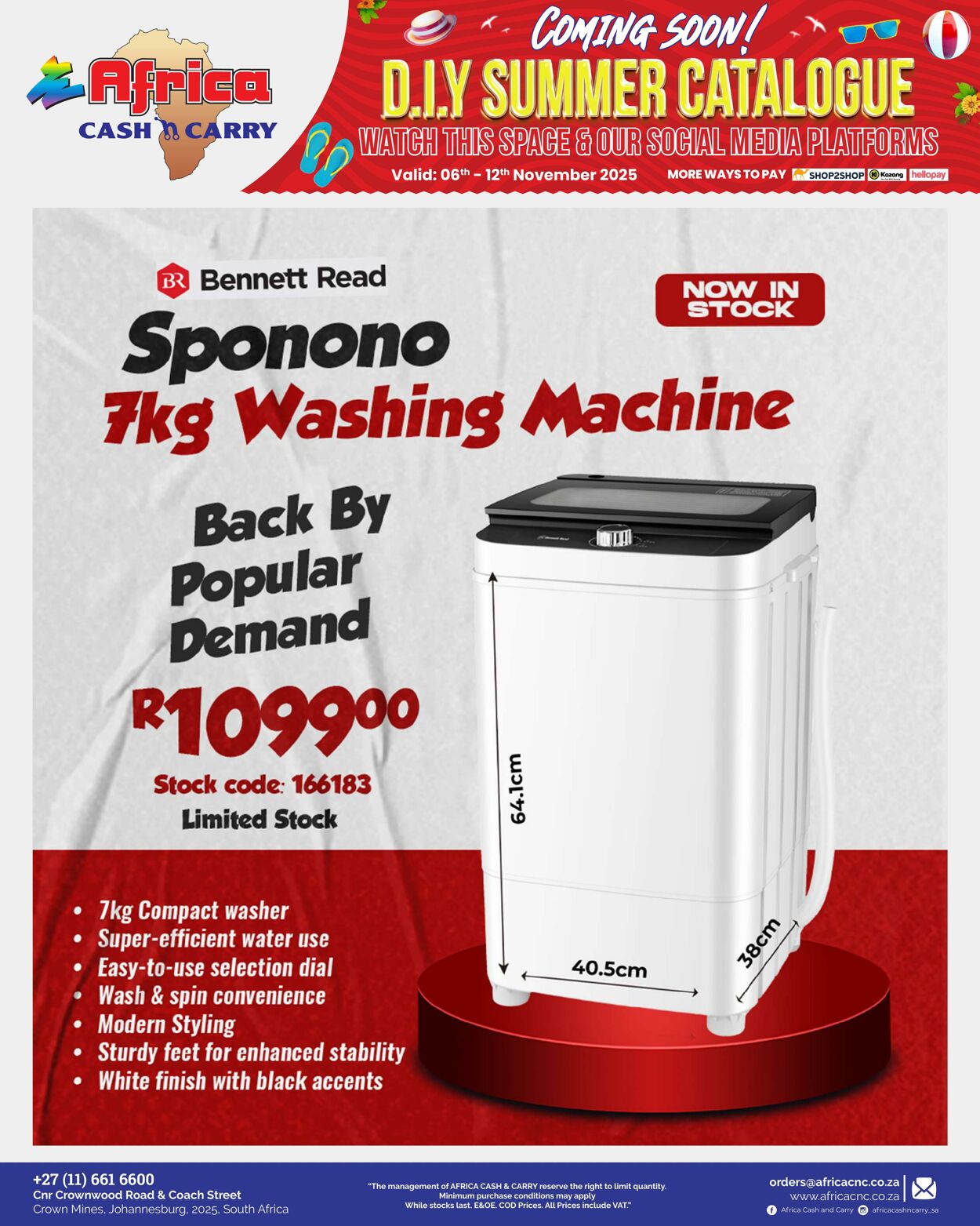 Special Africa Cash&Carry 06.11.2025 - 12.11.2025