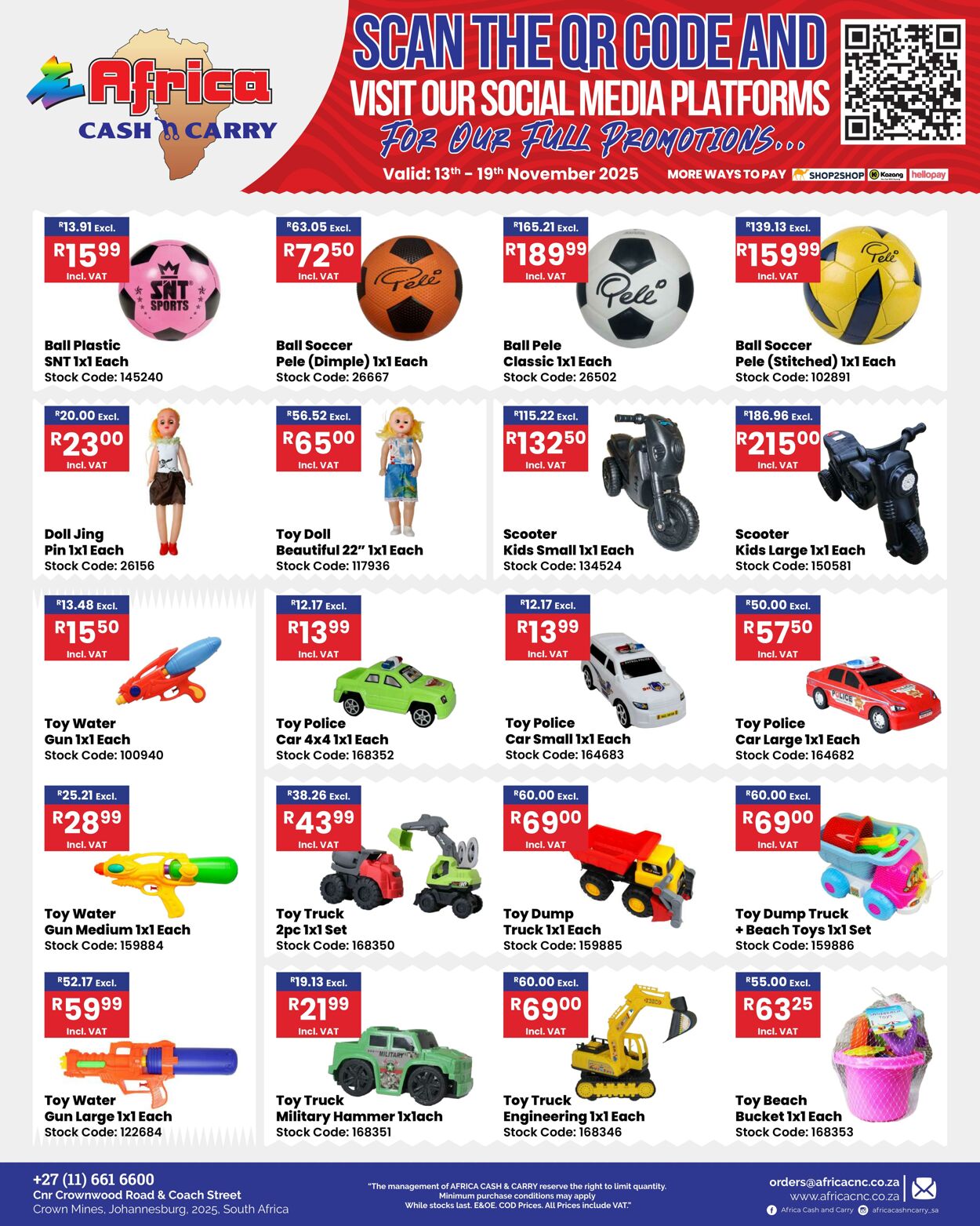 Special Africa Cash&Carry 13.11.2025 - 19.11.2025