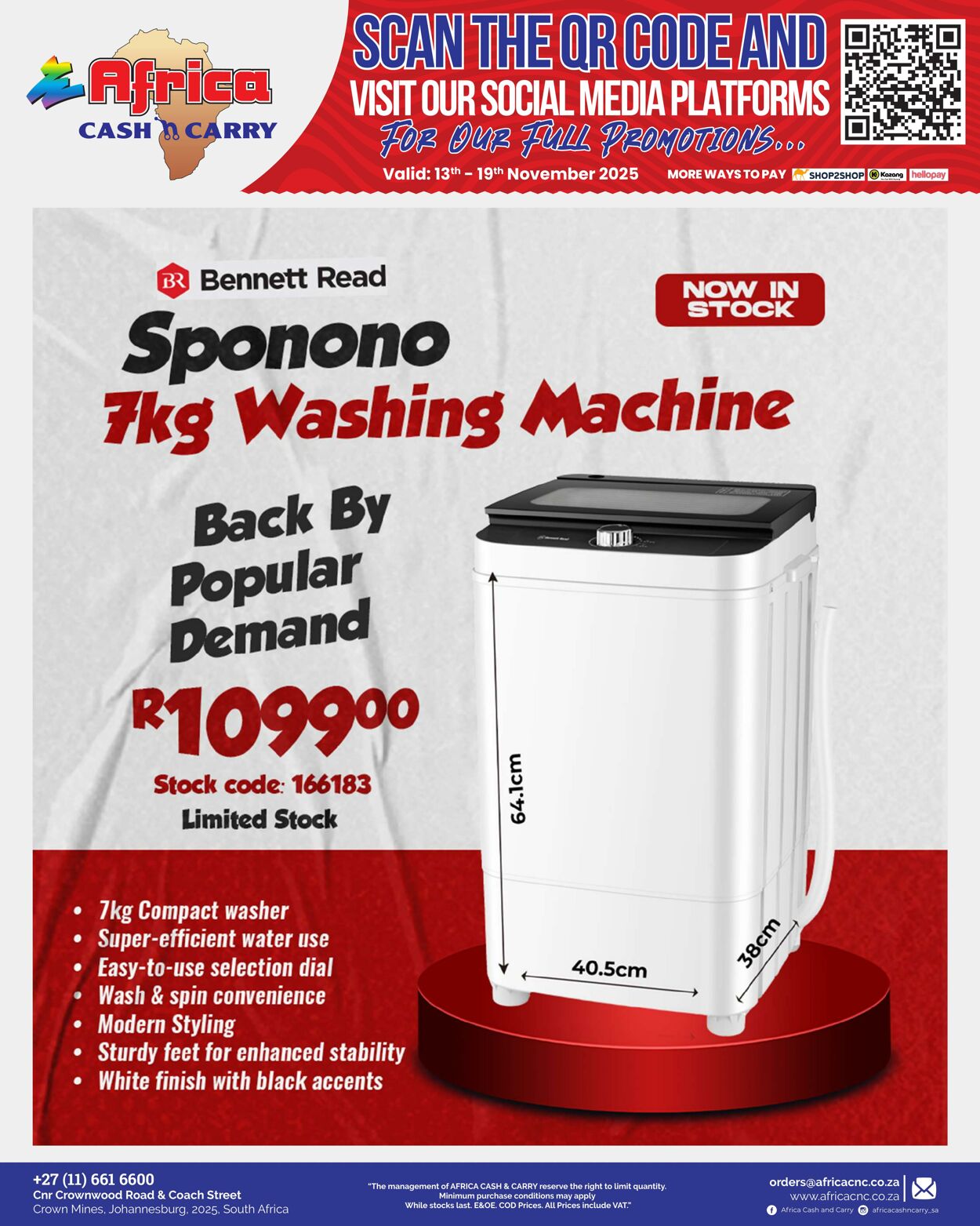 Special Africa Cash&Carry 13.11.2025 - 19.11.2025