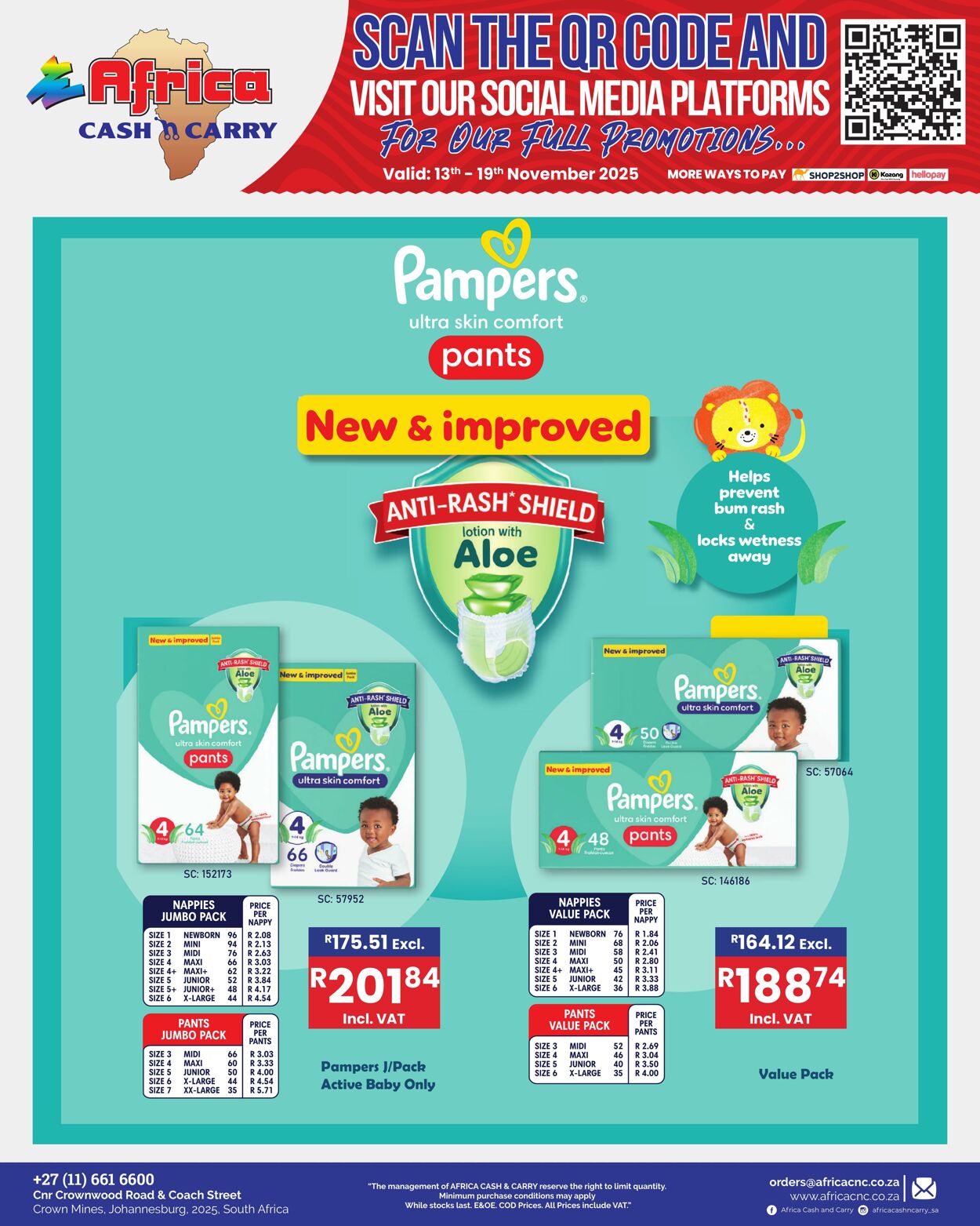 Special Africa Cash&Carry 13.11.2025 - 19.11.2025