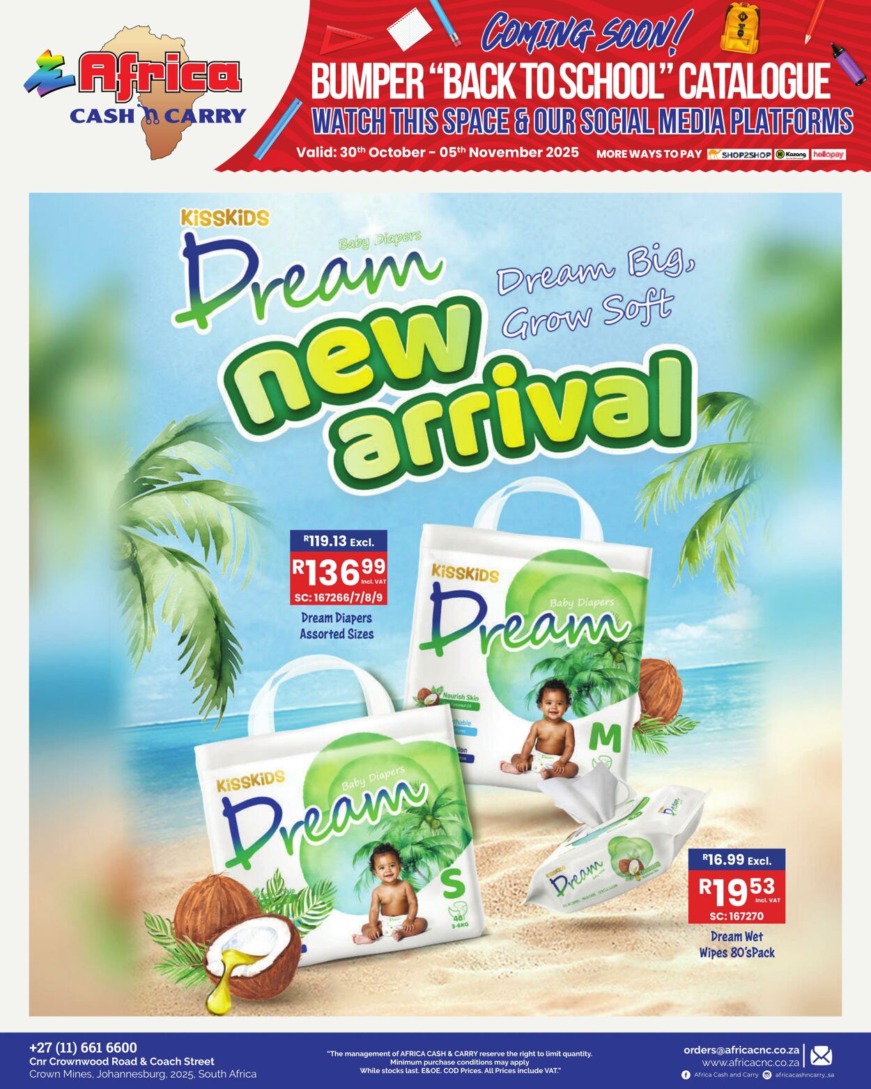 Special Africa Cash&Carry 30.10.2025 - 05.11.2025