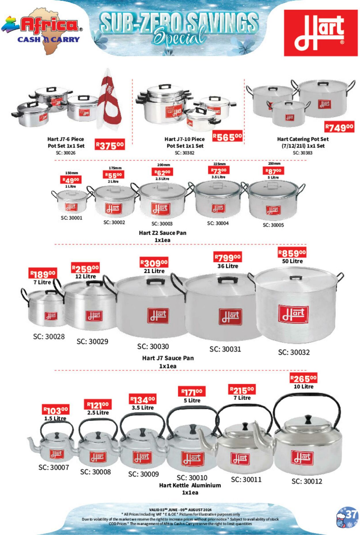 Special Africa Cash&Carry 03.06.2024 - 09.08.2024