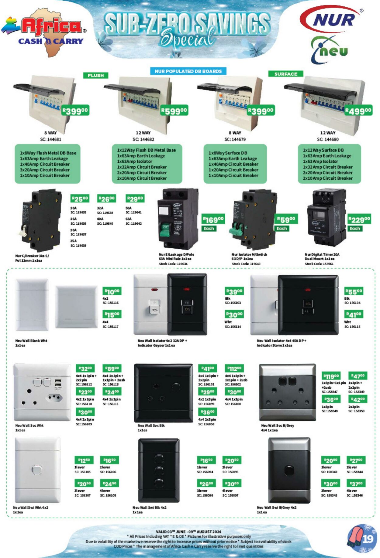 Special Africa Cash&Carry 03.06.2024 - 09.08.2024