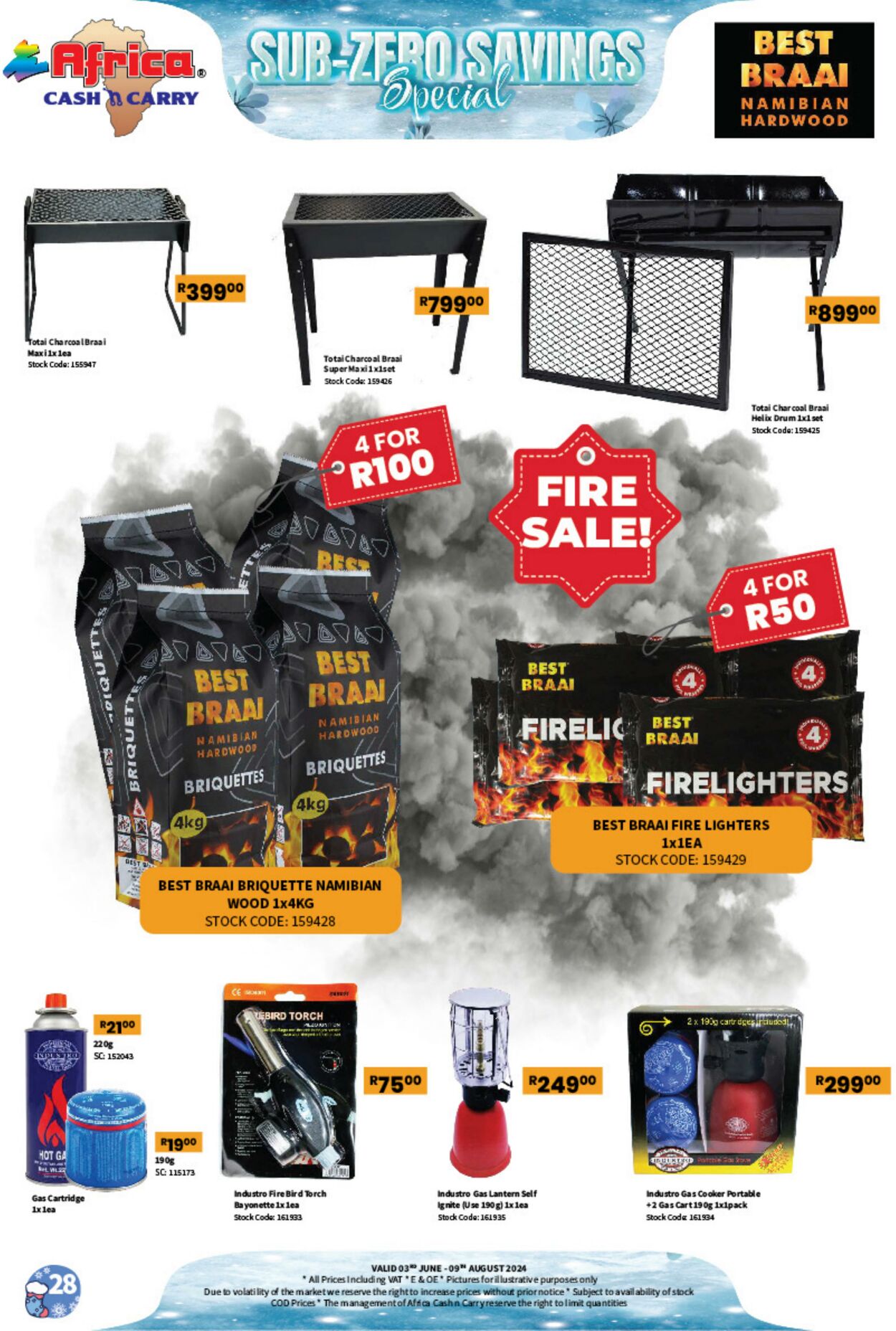 Special Africa Cash&Carry 03.06.2024 - 09.08.2024