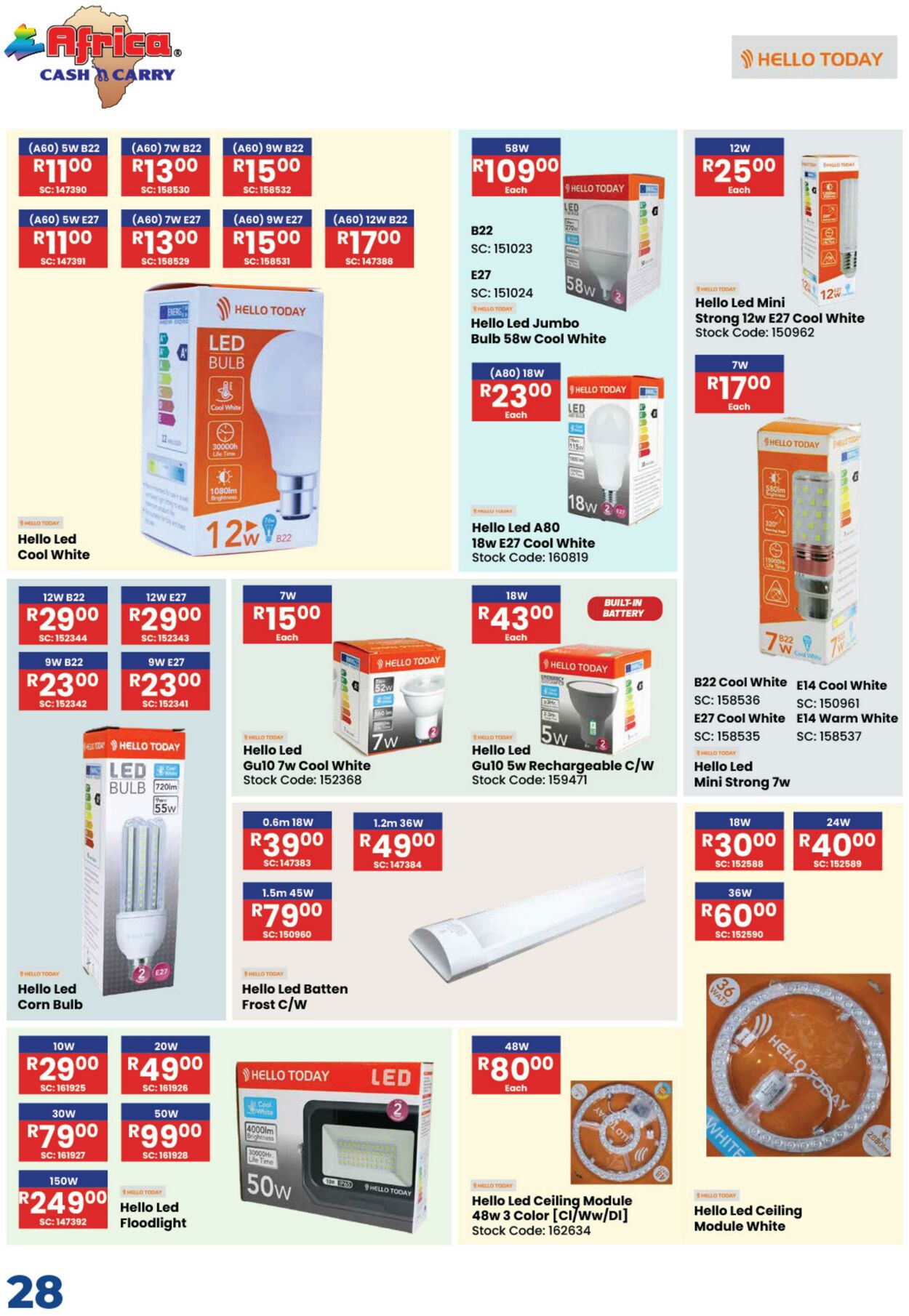 Special Africa Cash&Carry 03.06.2025 - 09.08.2025