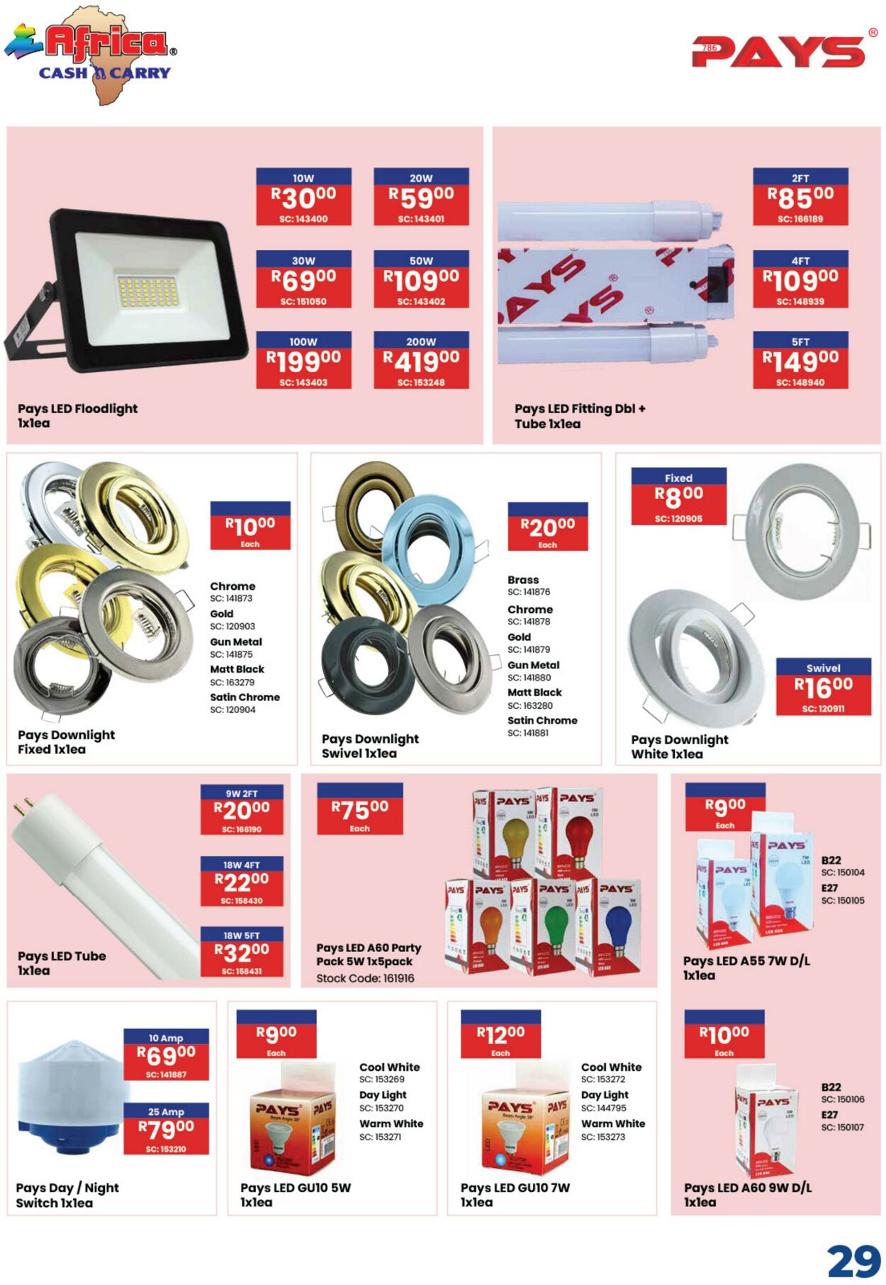 Special Africa Cash&Carry 03.06.2025 - 09.08.2025