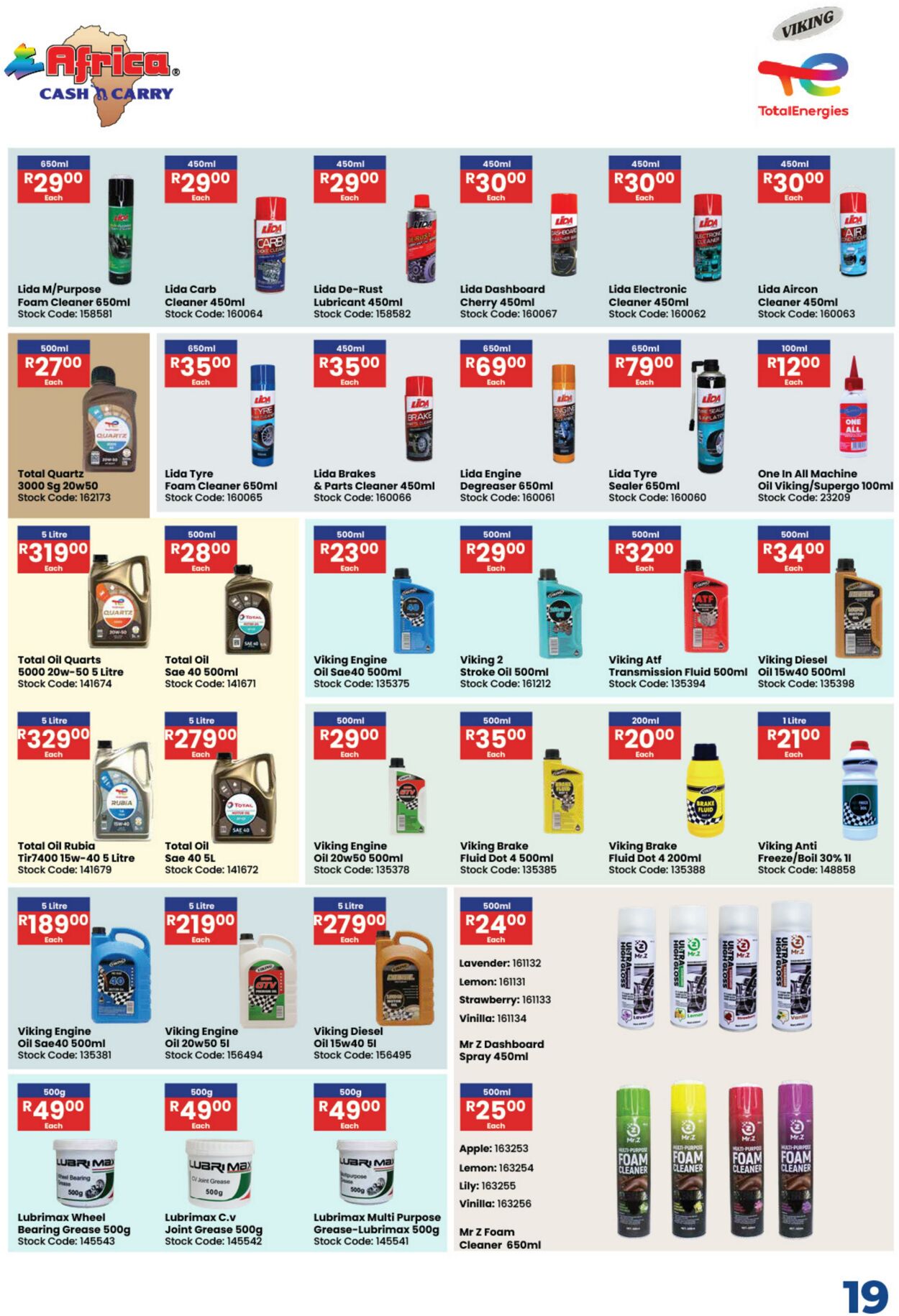 Special Africa Cash&Carry 03.06.2025 - 09.08.2025