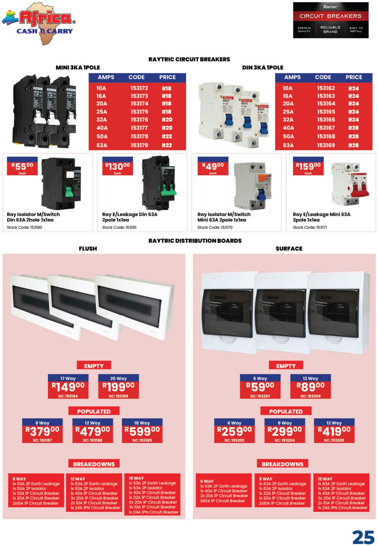 Special Africa Cash&Carry 03.06.2025 - 09.08.2025