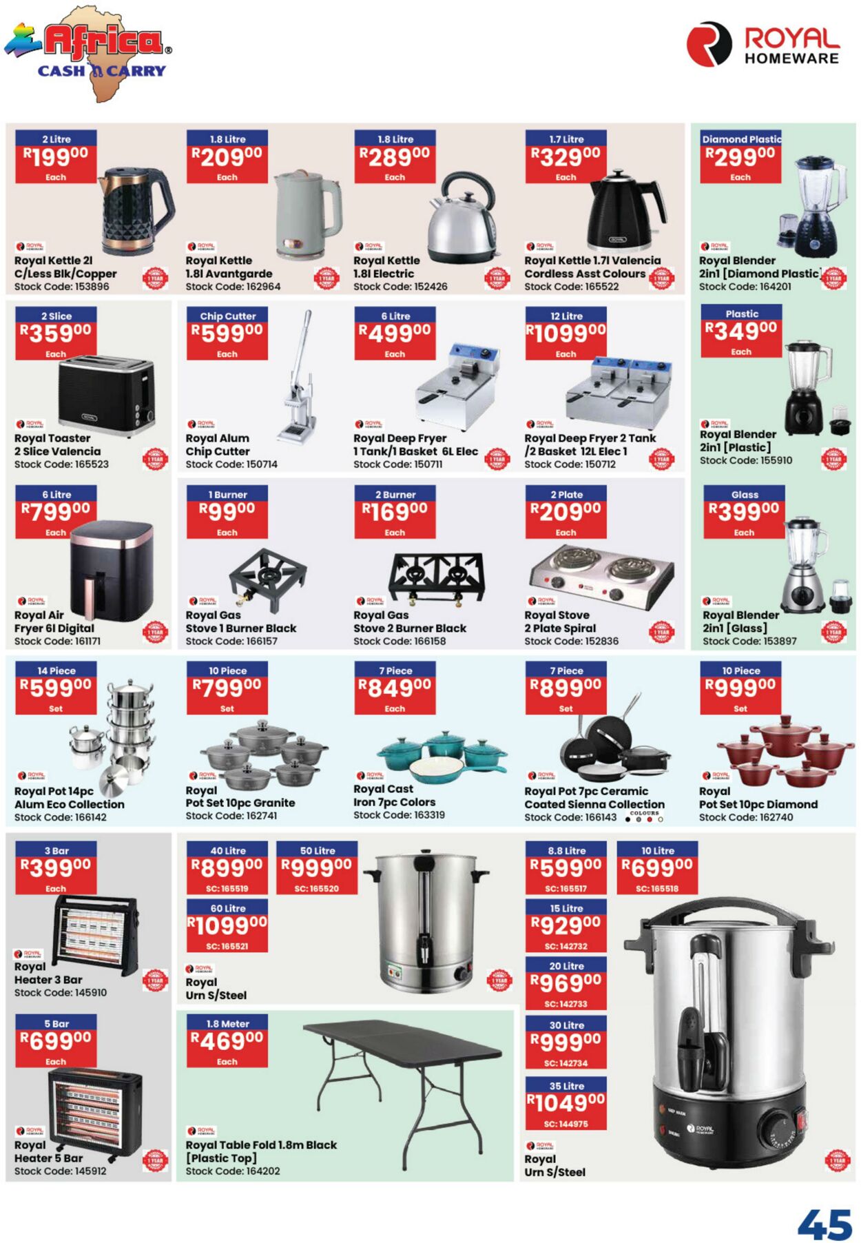 Special Africa Cash&Carry 03.06.2025 - 09.08.2025