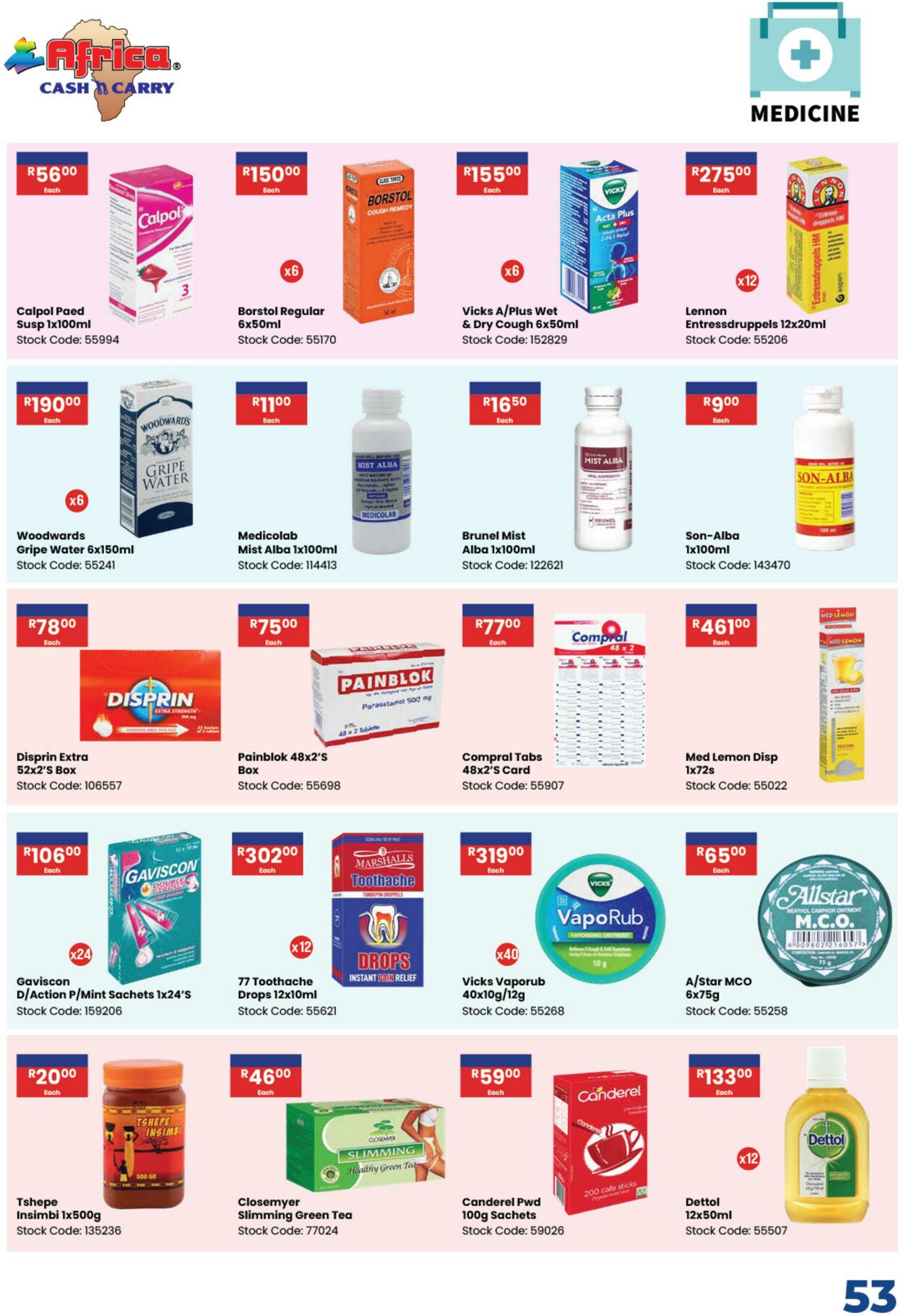 Special Africa Cash&Carry 03.06.2025 - 09.08.2025