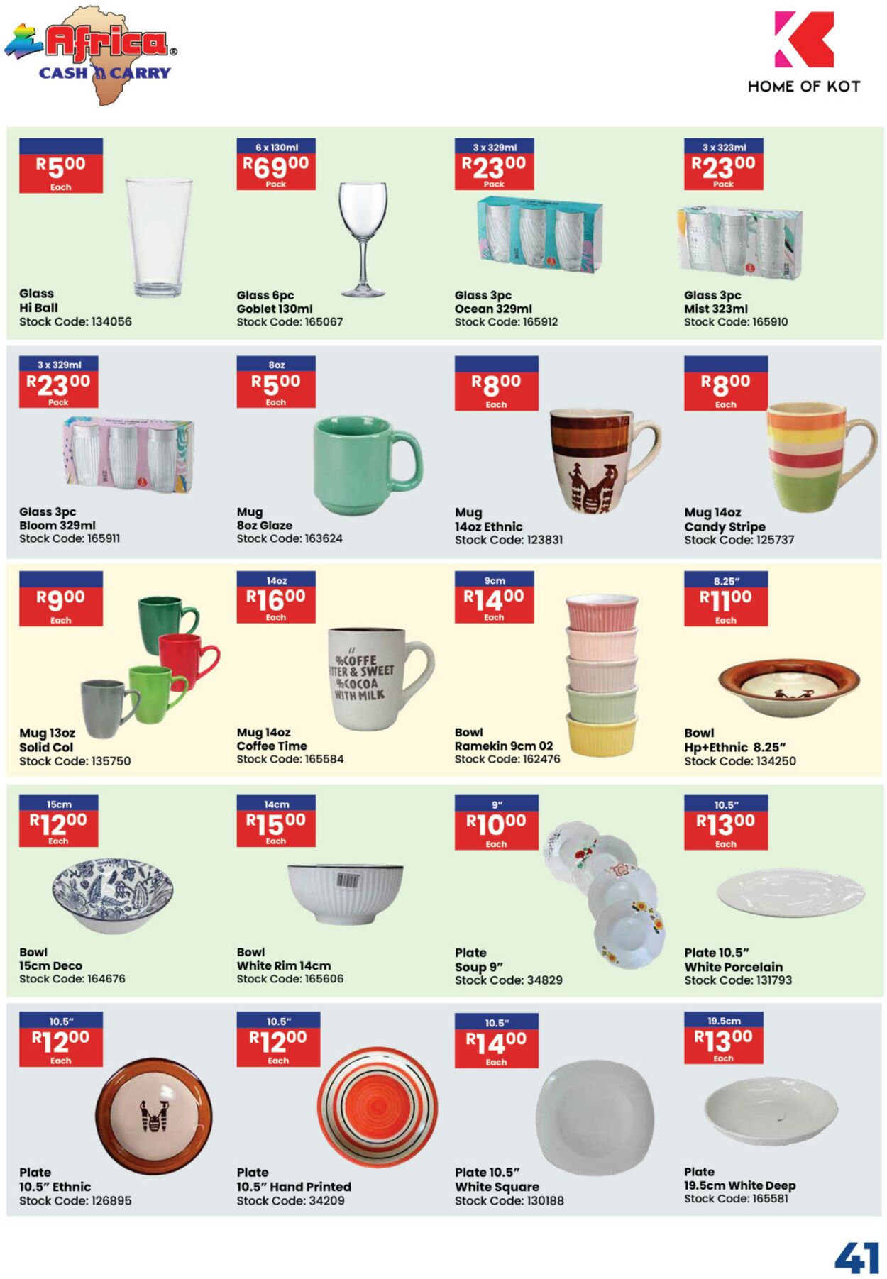 Special Africa Cash&Carry 03.06.2025 - 09.08.2025