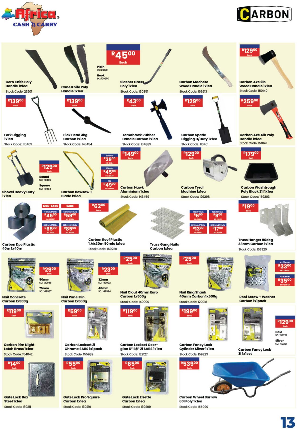 Special Africa Cash&Carry 03.06.2025 - 09.08.2025
