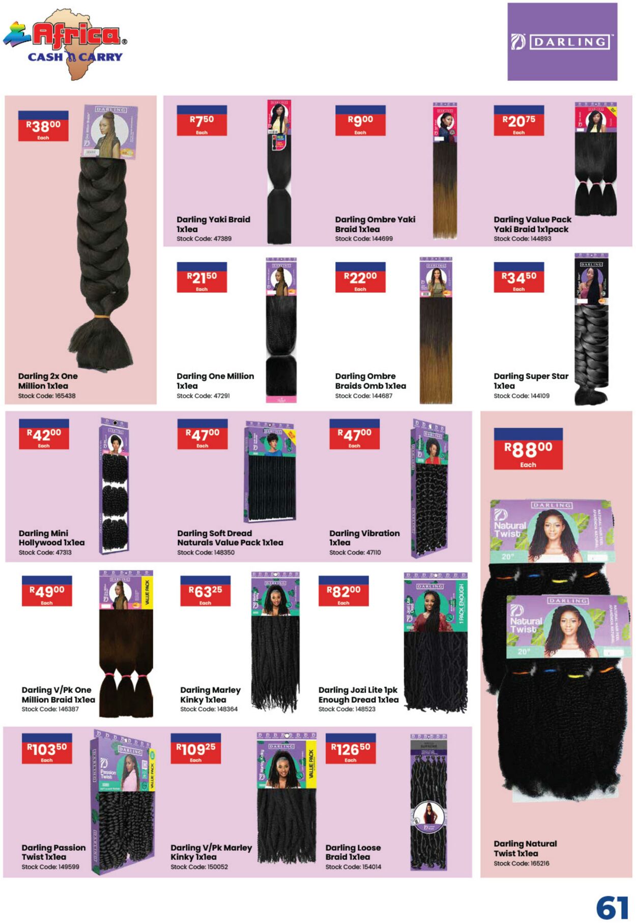 Special Africa Cash&Carry 03.06.2025 - 09.08.2025