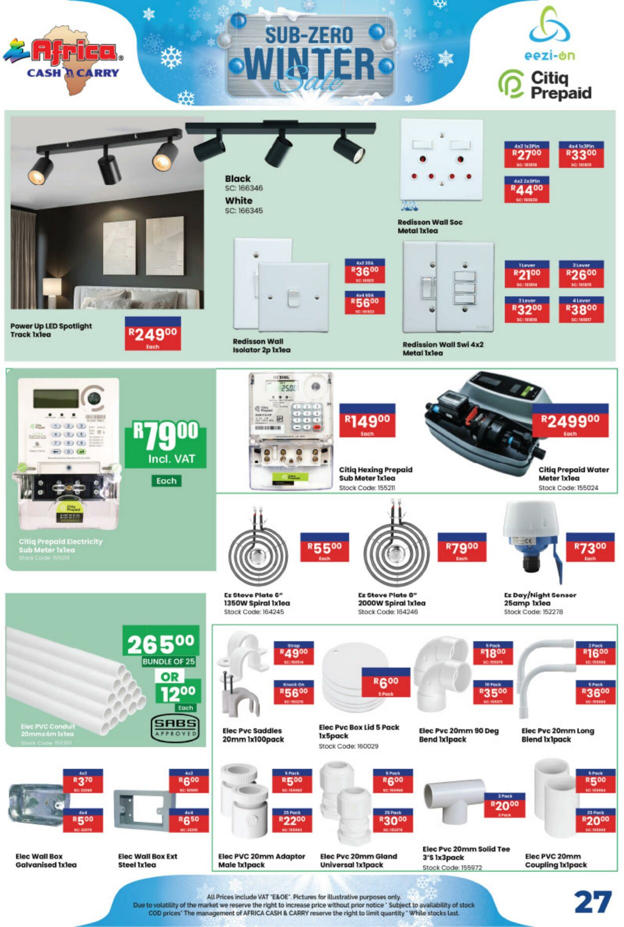 Special Africa Cash&Carry 03.06.2025 - 09.08.2025