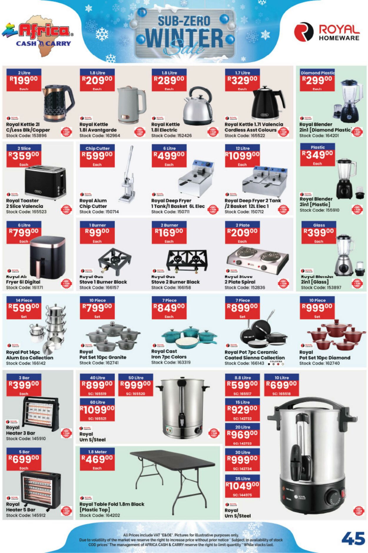 Special Africa Cash&Carry 03.06.2025 - 09.08.2025