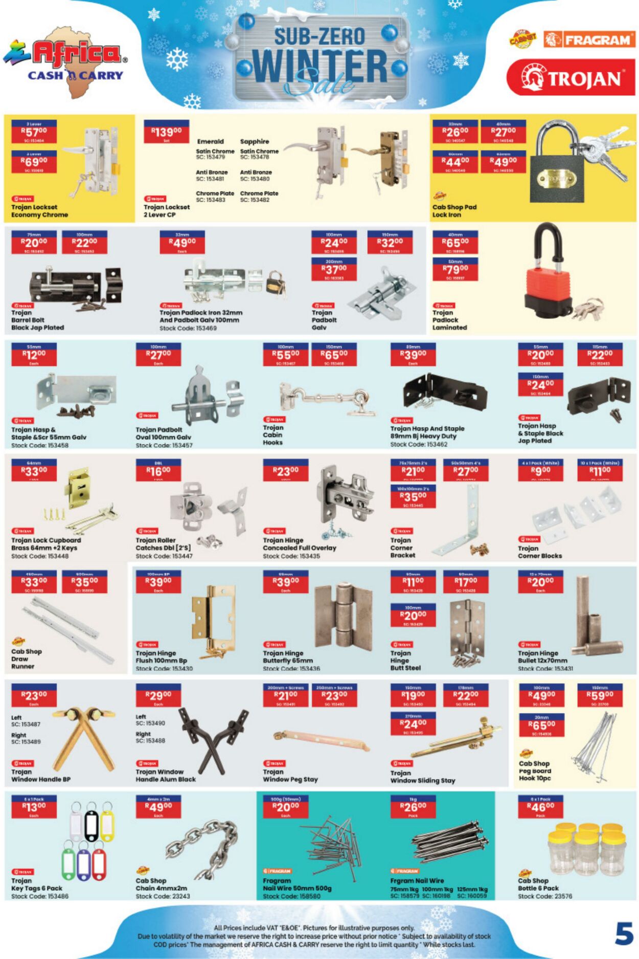 Special Africa Cash&Carry 03.06.2025 - 09.08.2025