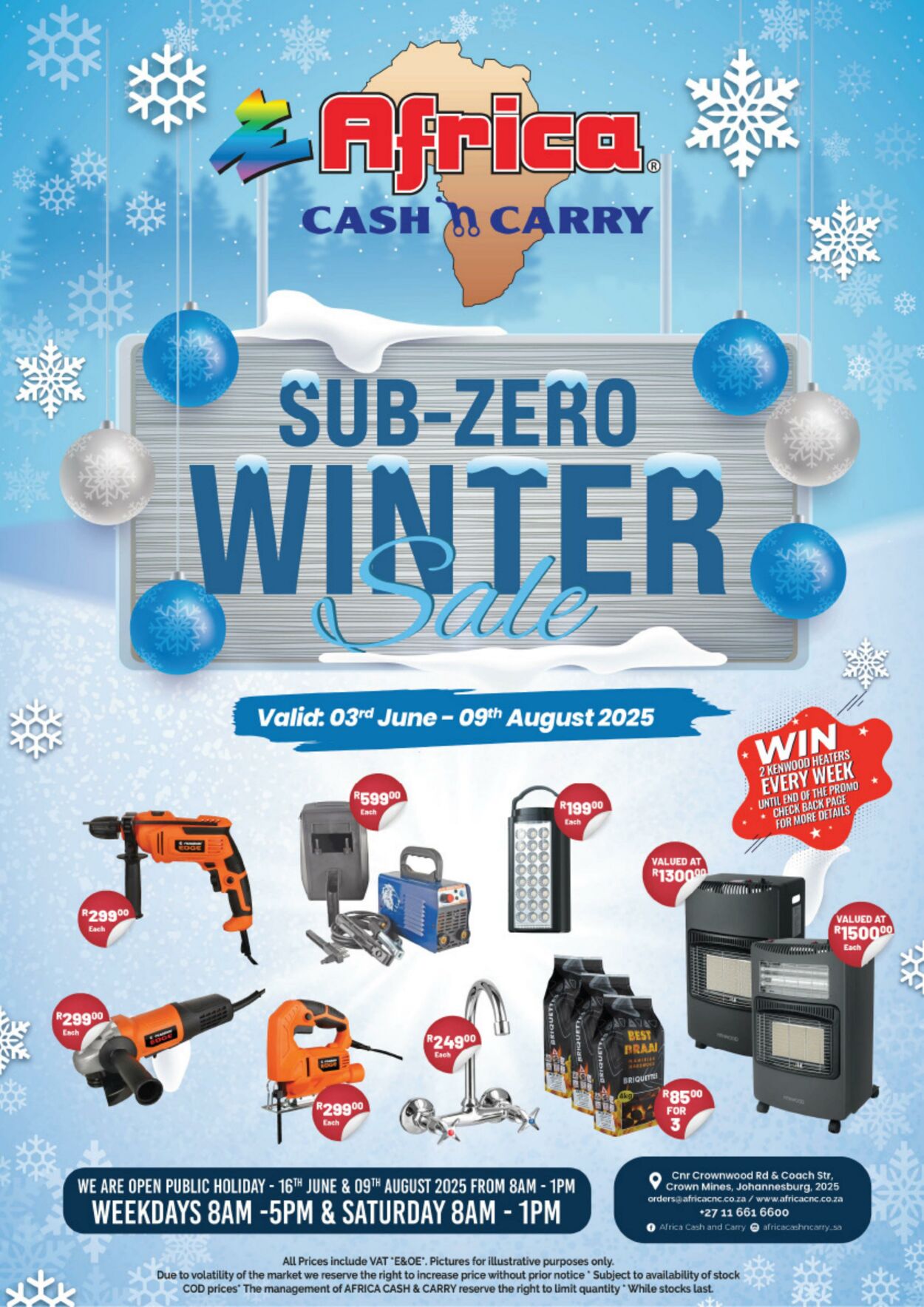 Special Africa Cash&Carry 03.06.2025 - 09.08.2025