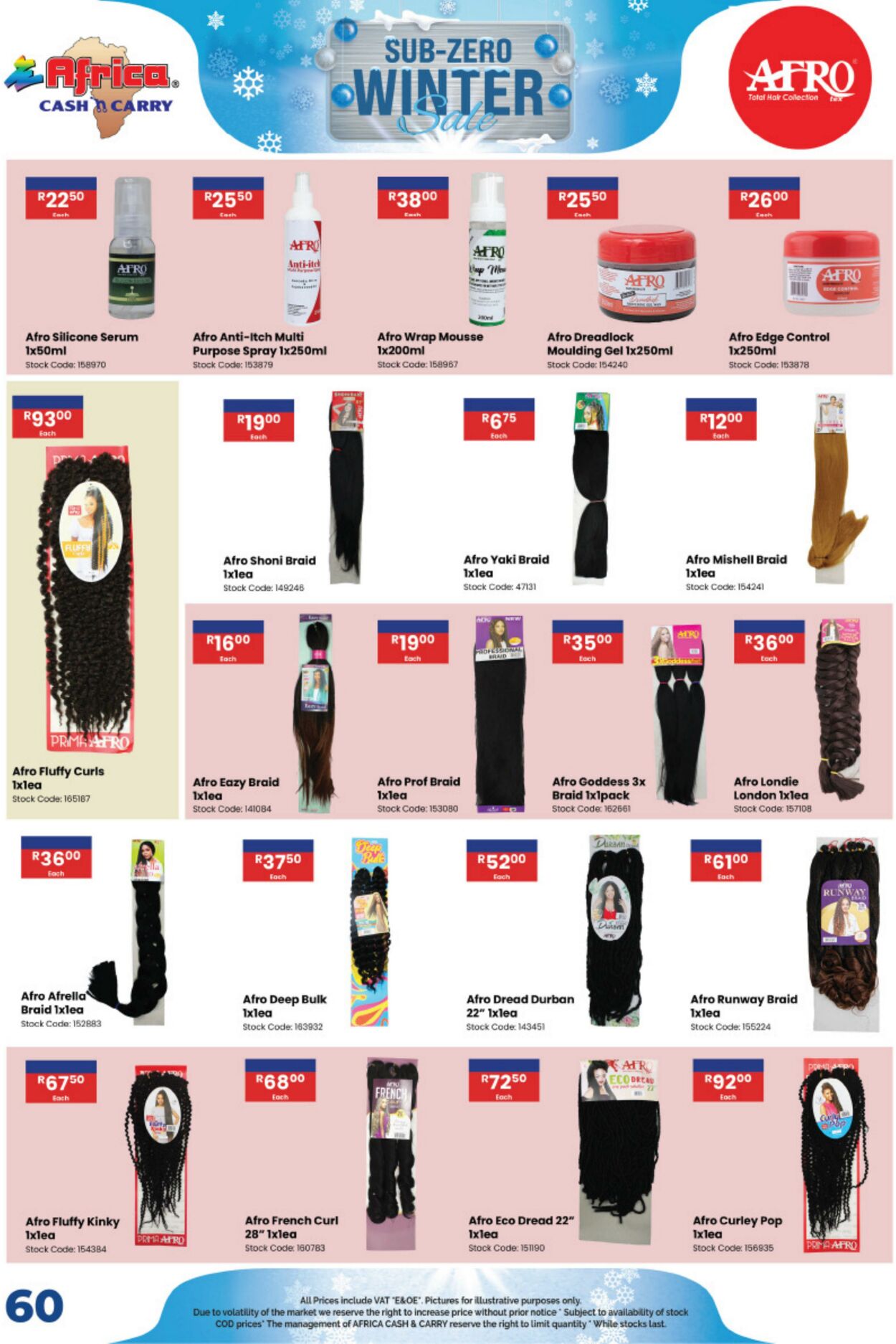 Special Africa Cash&Carry 03.06.2025 - 09.08.2025