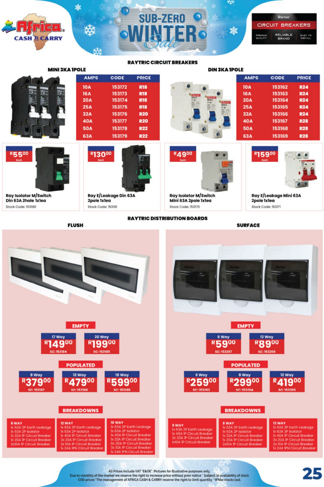 Special Africa Cash&Carry 03.06.2025 - 09.08.2025