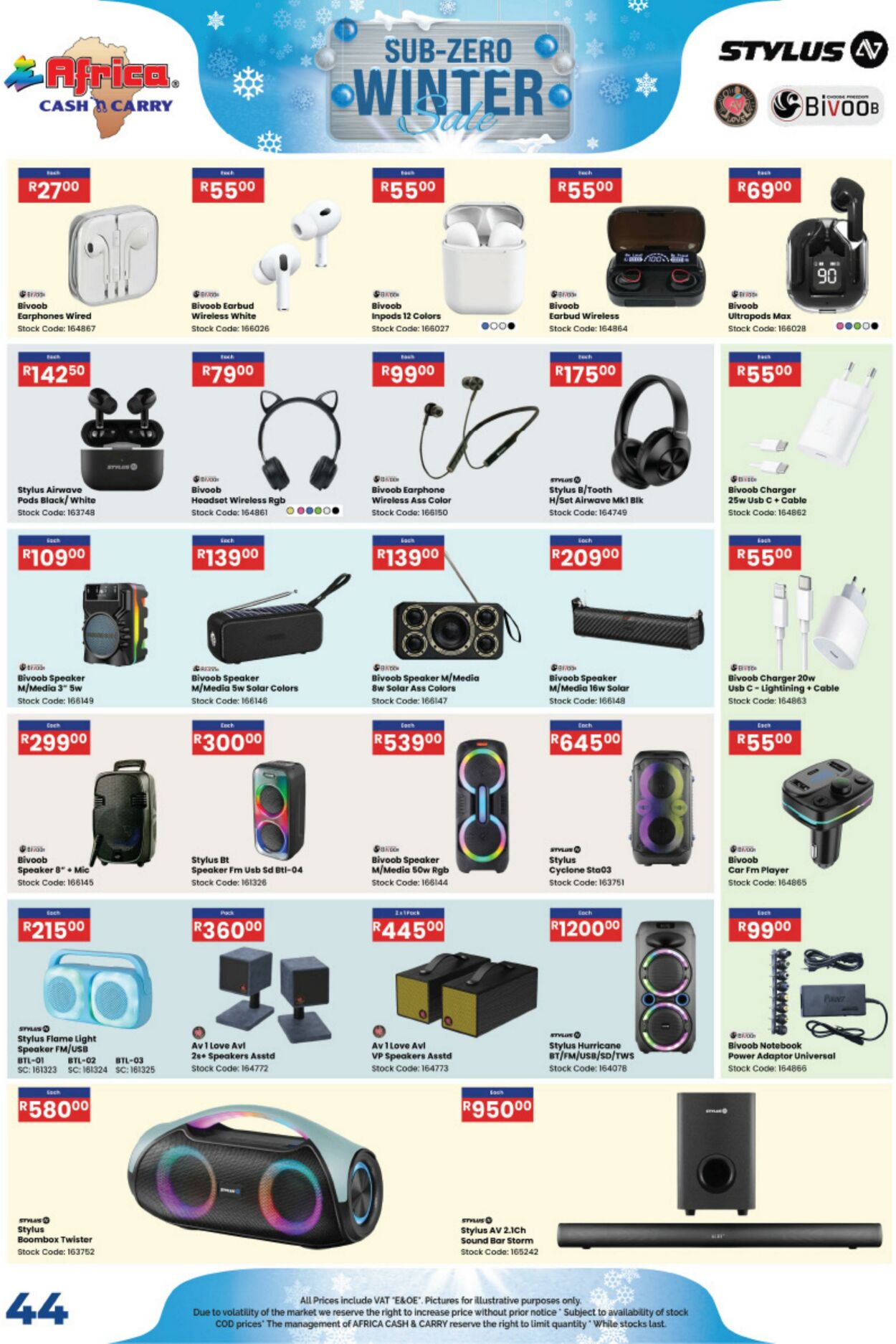 Special Africa Cash&Carry 03.06.2025 - 09.08.2025