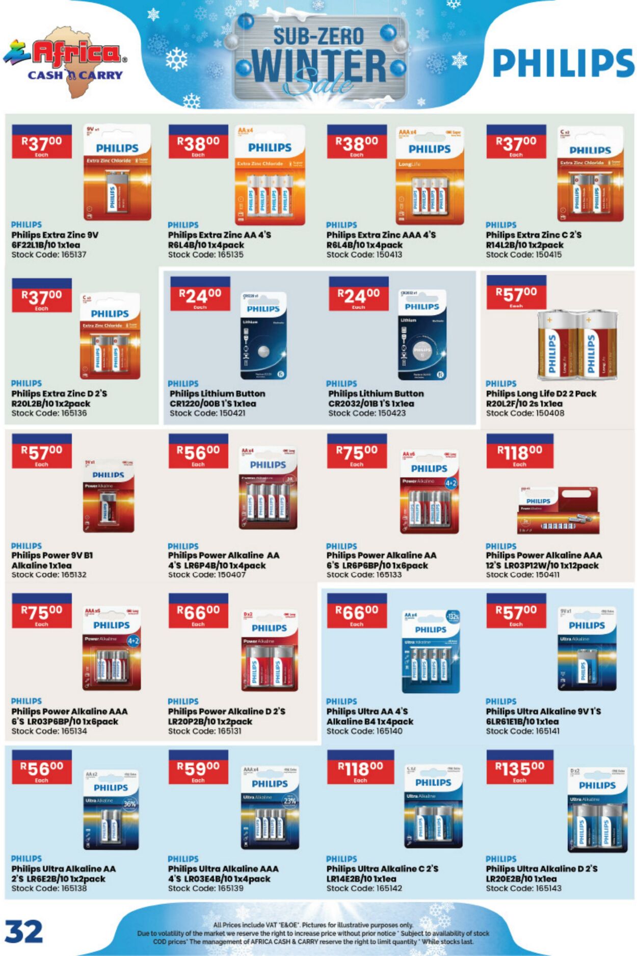 Special Africa Cash&Carry 03.06.2025 - 09.08.2025