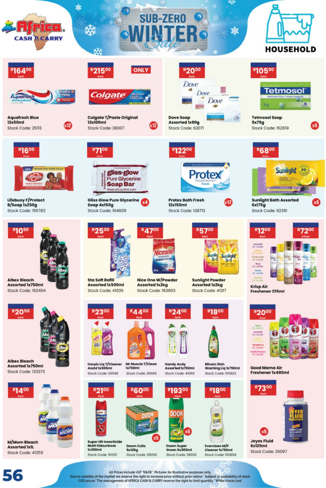 Special Africa Cash&Carry 03.06.2025 - 09.08.2025